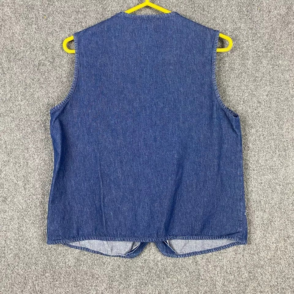 Other Allison Daley Vest 10P Petite Women's Full Zip Embroidered Size L / US 10 / IT 46 - 5 Thumbnail