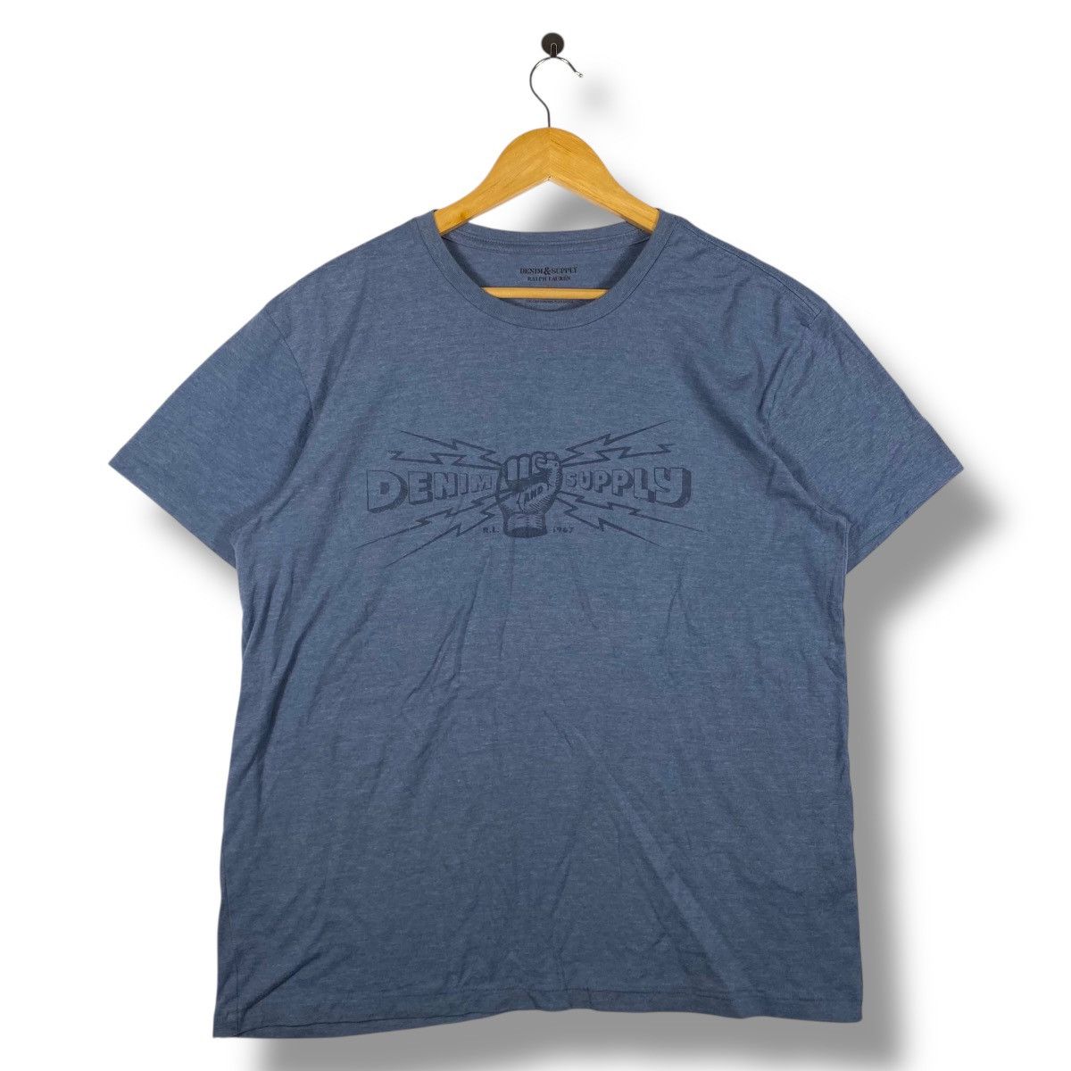 Denim & Supply Ralph Lauren DENIM & SUPPLY Ralph Lauren Graphic Tee Shirt Large Size Size US L / EU 52-54 / 3 - 1 Thumbnail