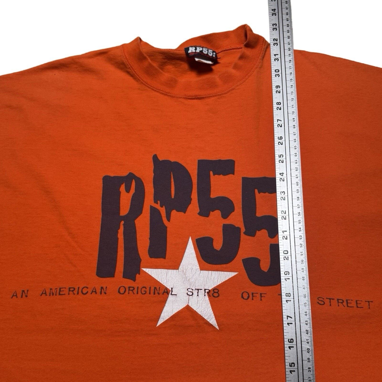Vintage Vintage Y2K RP55 Str8 Off the Street Graphic T Shirt 2XL Size US XXL / EU 58 / 5 - 5 Thumbnail