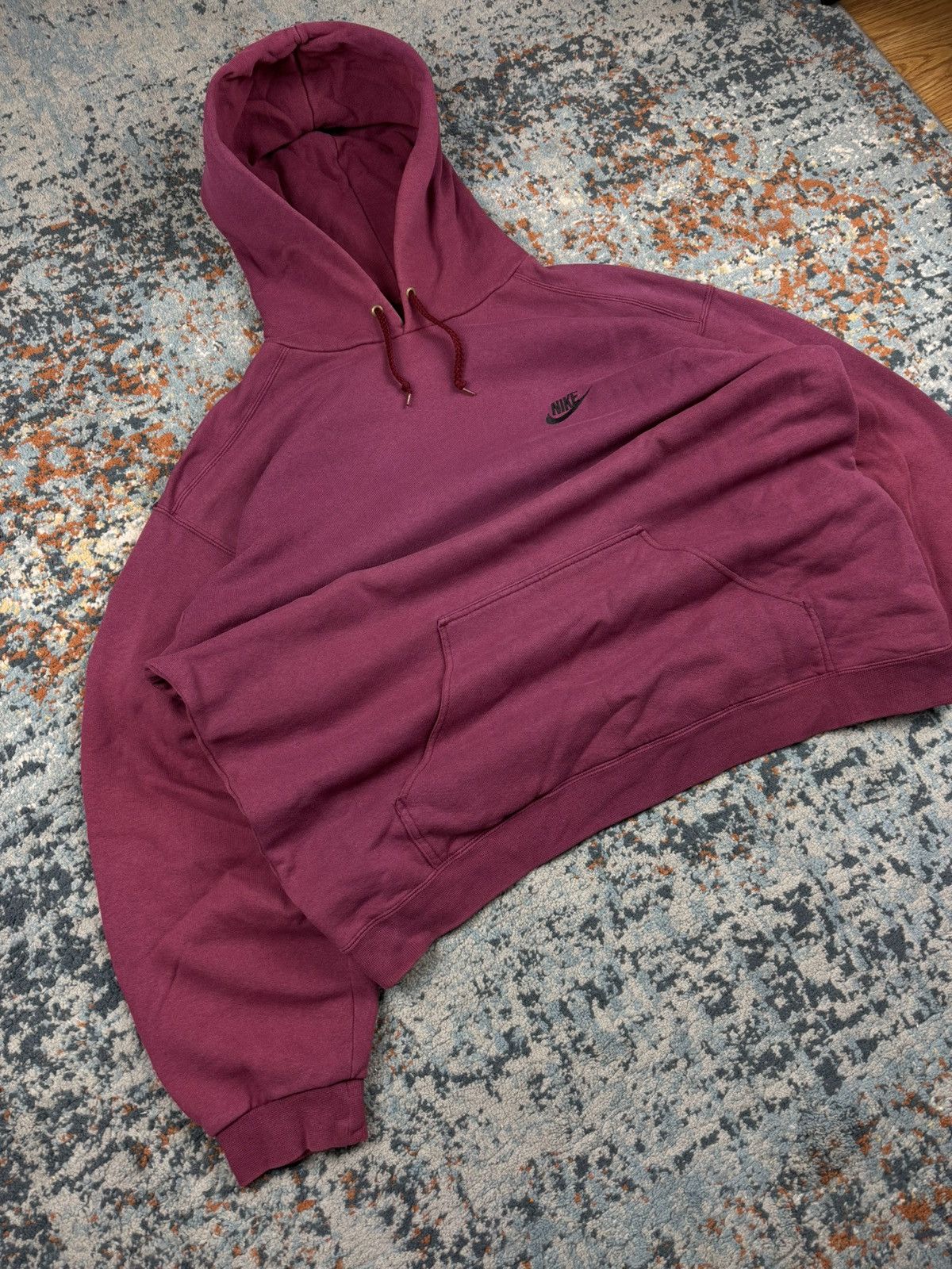 Other Vintage 90s Nike super boxy baggy hoodie basic essential Size US XL / EU 56 / 4 - 2 Thumbnail