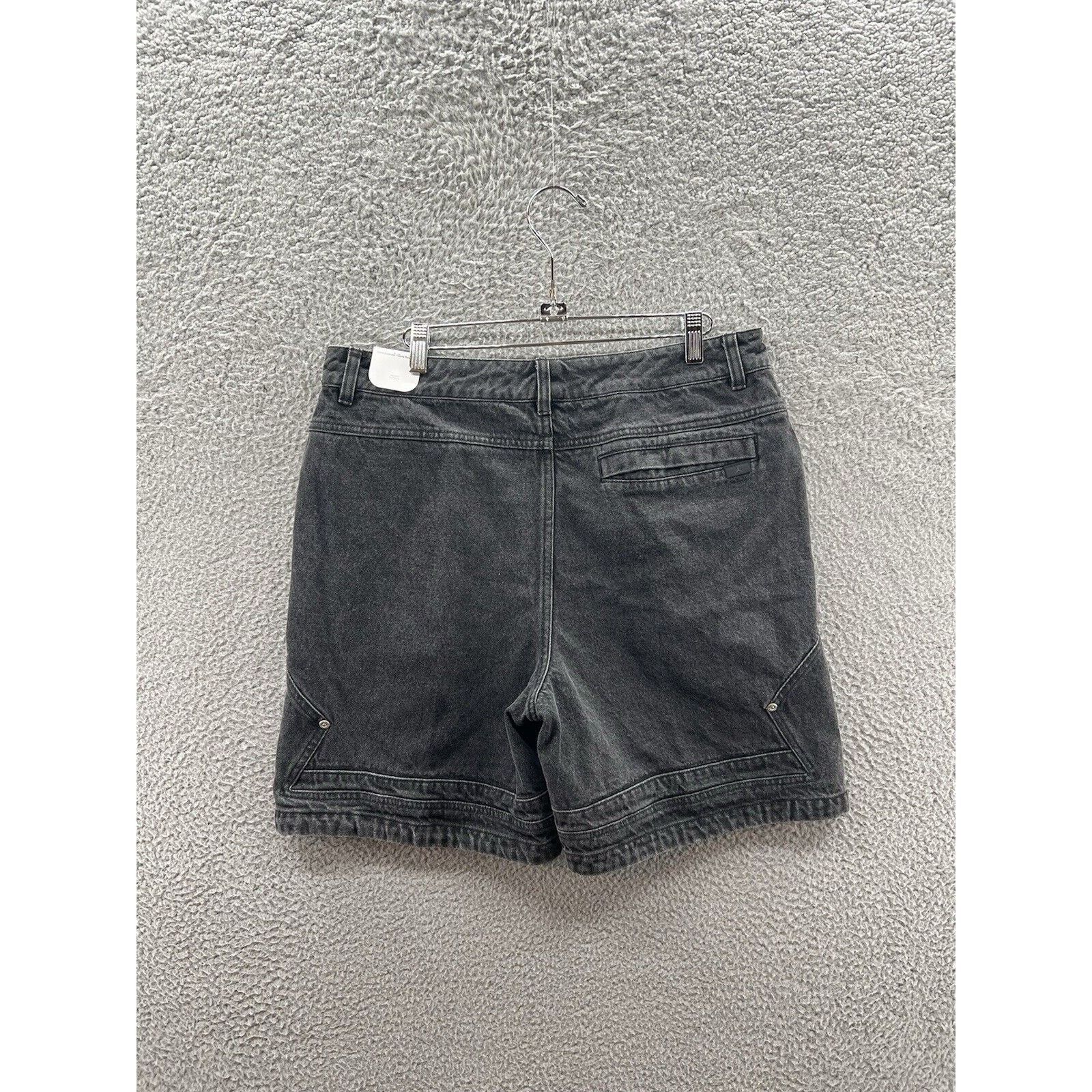 Jordan Brand Air Jordan Black Denim Sample Basketball Shorts FV7221-010 Size US 32 / EU 48 - 2 Thumbnail