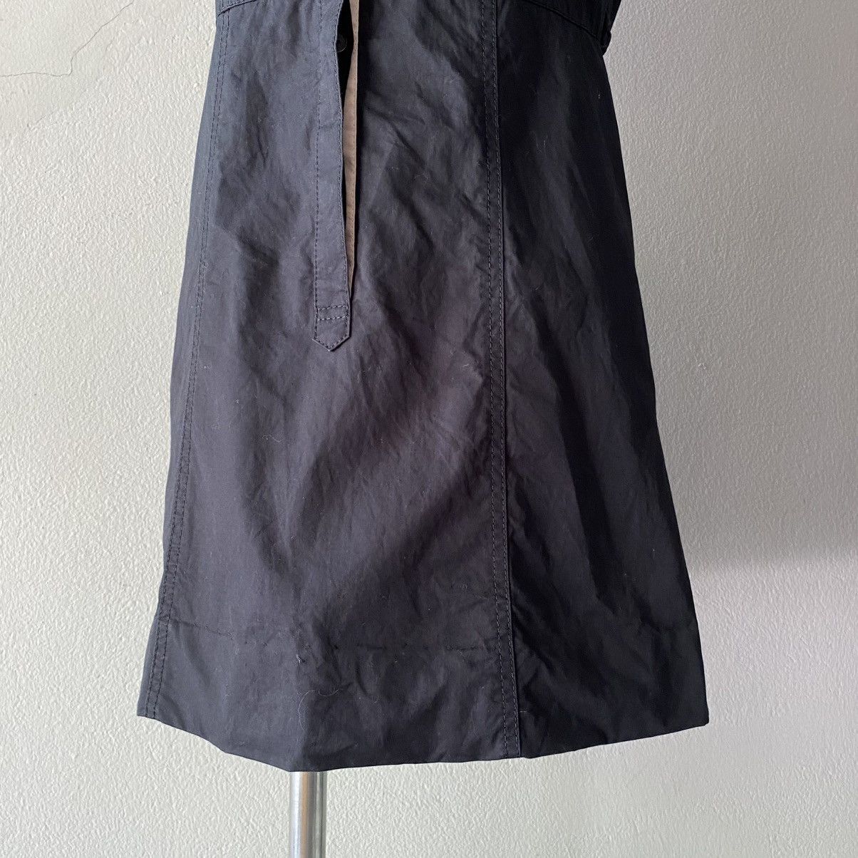 Burberry BURBERRY Black Short-Sleeve Shirt Dress Size S / US 4 / IT 40 - 15 Thumbnail