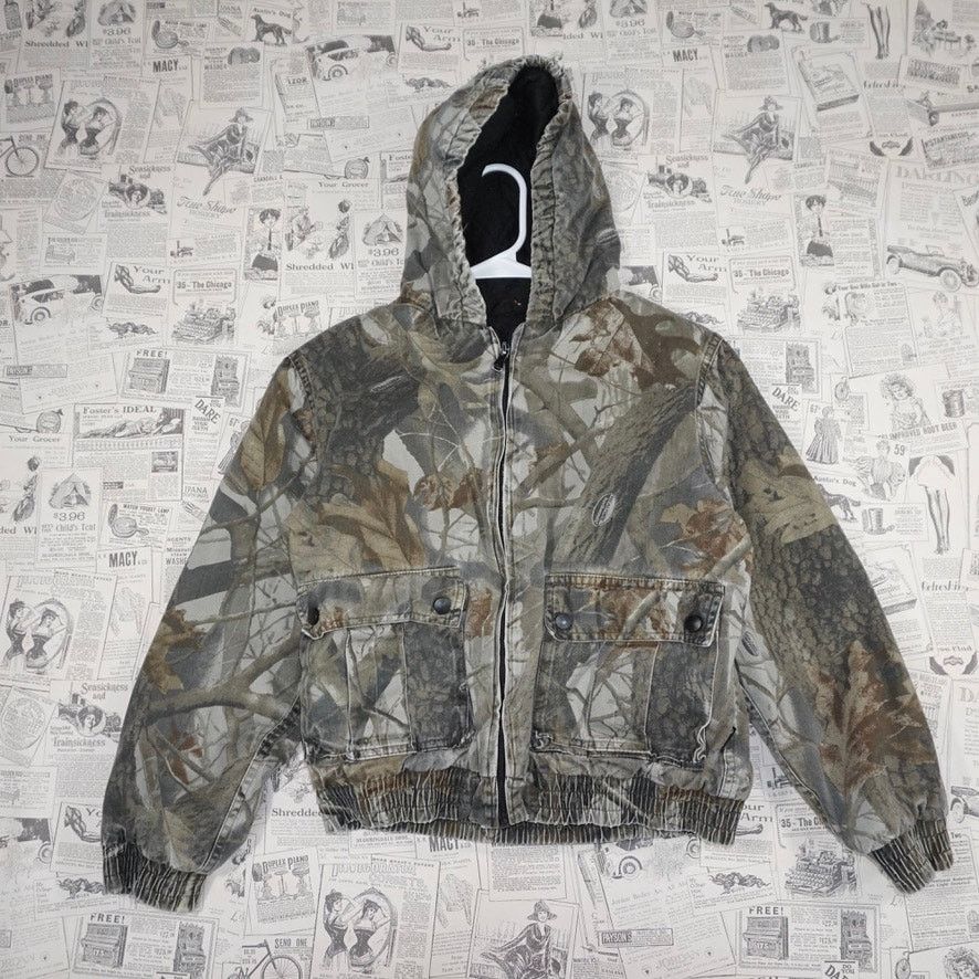 Realtree XL - Vintage Y2K Outfitters ridge cargo 1990s pocket jacket Size US XL / EU 56 / 4 - 1 Thumbnail