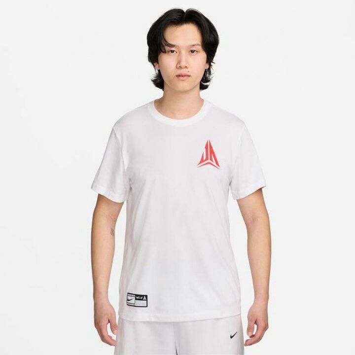 Nike Nike Ja Morant White Tee Size US M / EU 48-50 / 2 - 9 Thumbnail