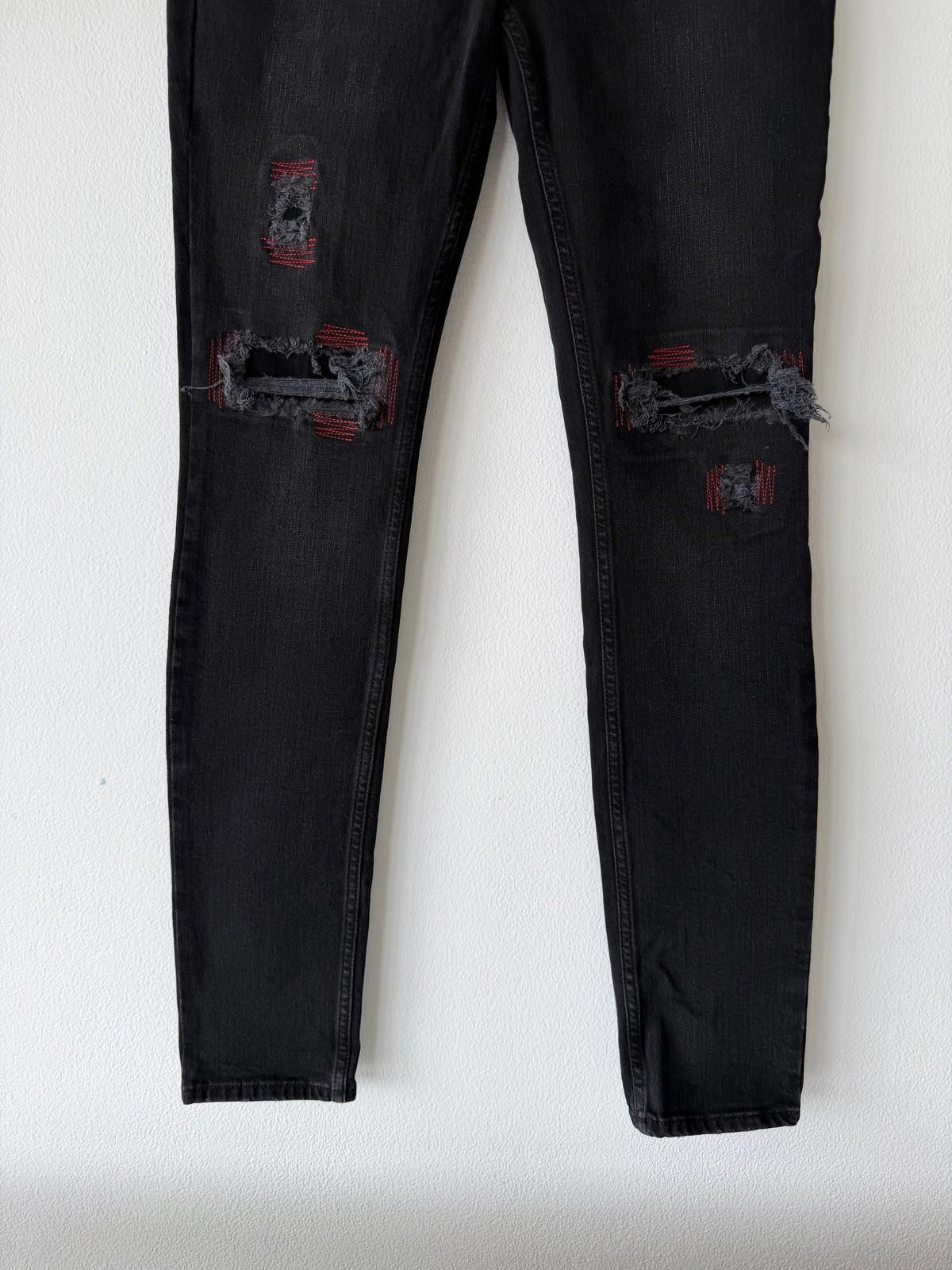 Ksubi new Ksubi mens jeans van winkle red bottle trashed 32 Size US 32 / EU 48 - 3 Thumbnail