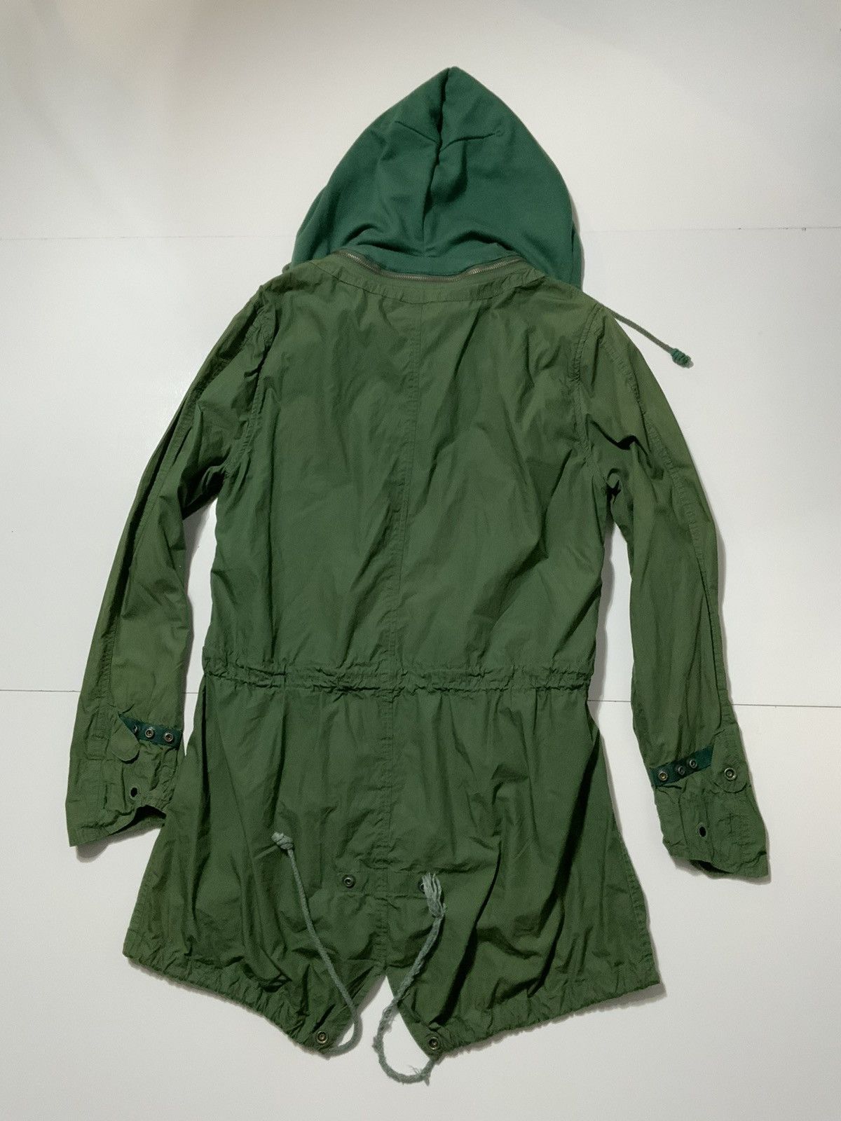 DENHAM Denham The Jeanmaker Fjord Style Fishtail Parka Twill Jacket Size US M / EU 48-50 / 2 - 2 Thumbnail