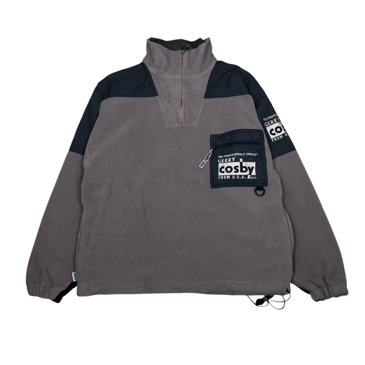 Japanese Brand 🔥VINTAGE ANORAK FLEECE HALF ZIPPER GERRY COSBY Size US L / EU 52-54 / 3 - 1 Thumbnail