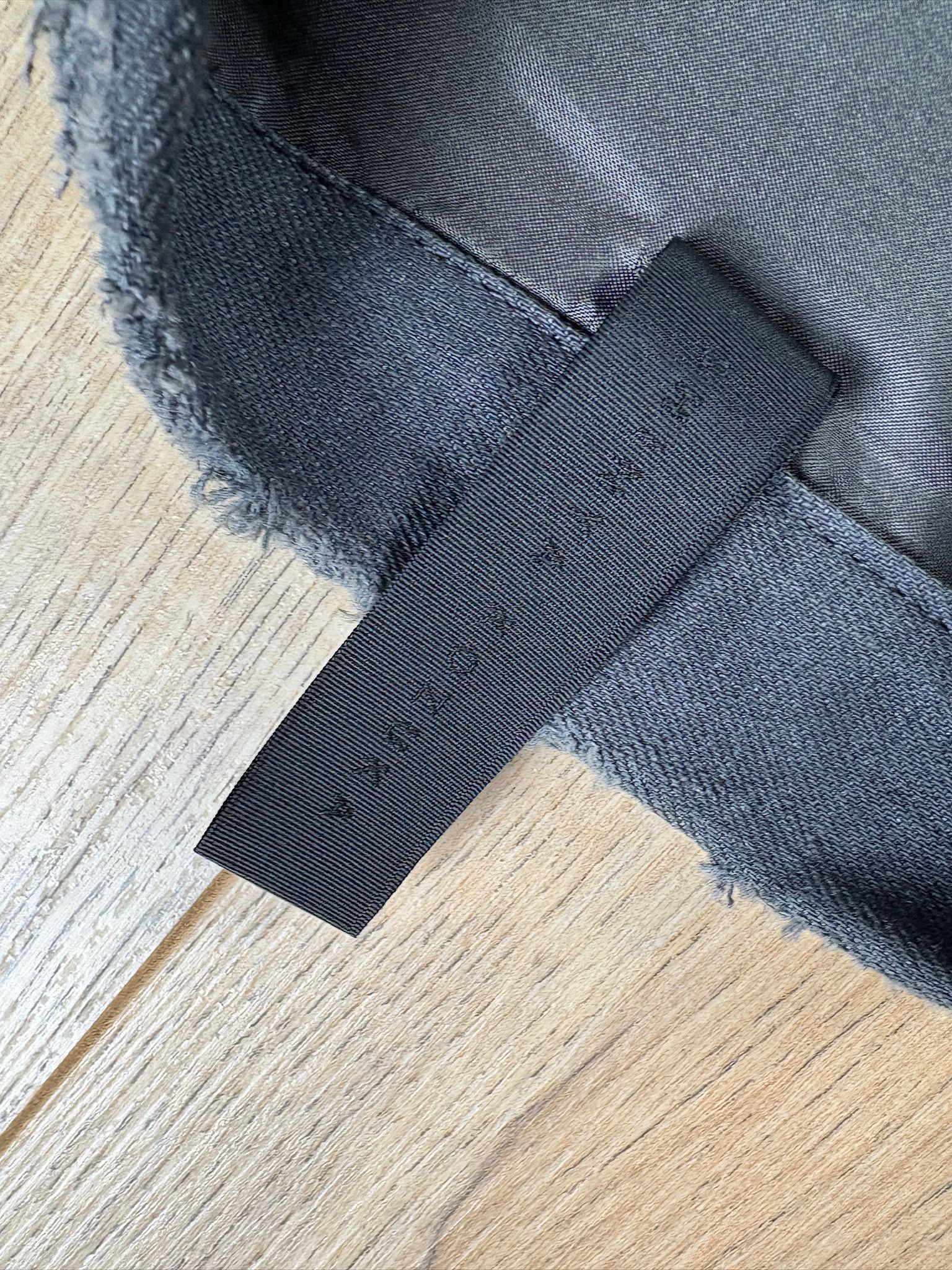 Japanese Brand Shinya Kozuka Oversized Distressed Jacket Charcoal Grey Size US M / EU 48-50 / 2 - 8 Thumbnail