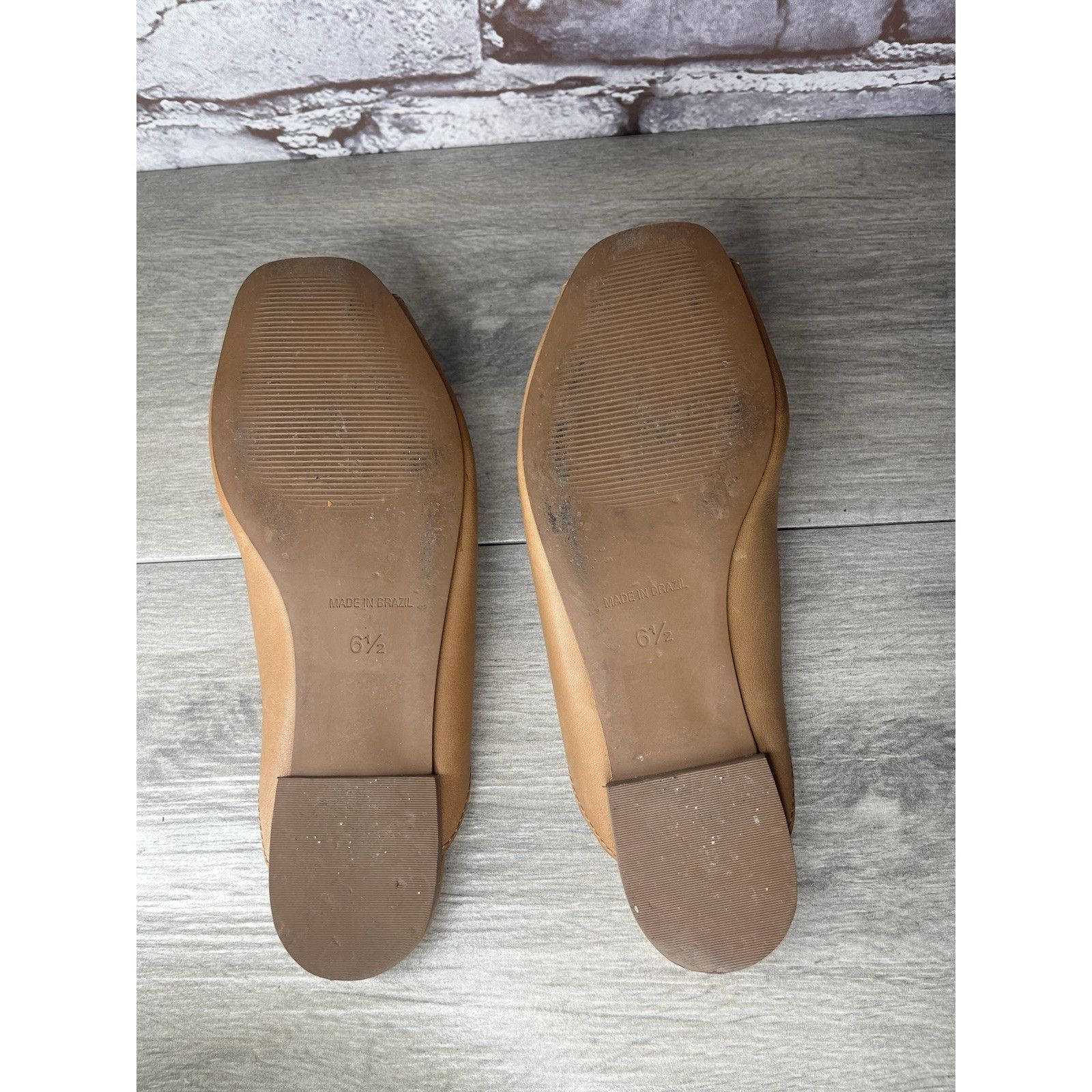 Madewell Madewell The Erica Peep-Toe Mule in English Saddle tan leath Size US 6.5 / IT 36.5 - 18 Thumbnail