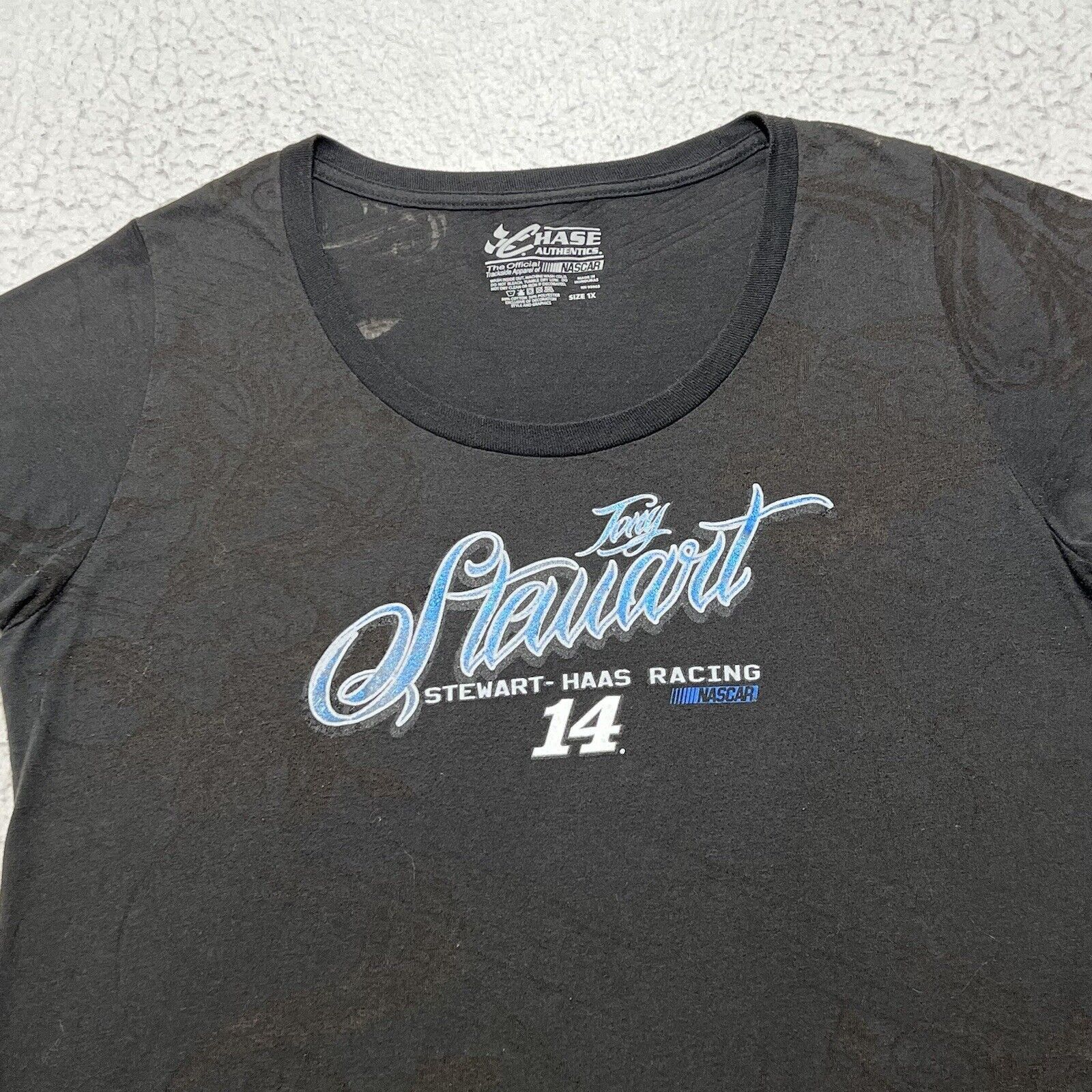 Chase Authentics NASCAR Chase Authentics Haas Racing Tony Stewart #14 T Shirt Size XL / US 12-14 / IT 48-50 - 2 Thumbnail