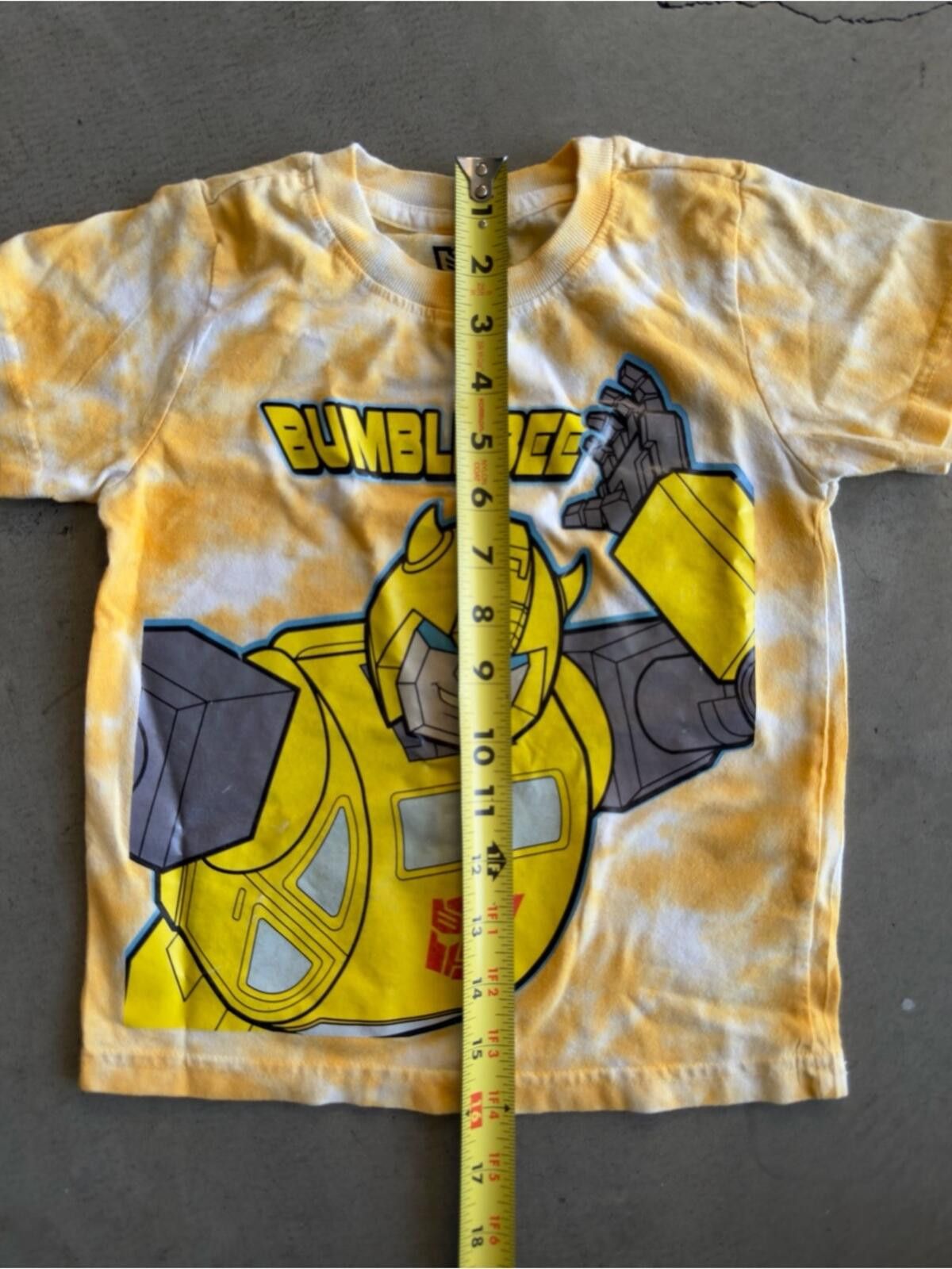 Transformers Transformers / Bumblebee Tie Dye Tee / Yellow / Boys Size US XXS / EU 40 - 5 Thumbnail