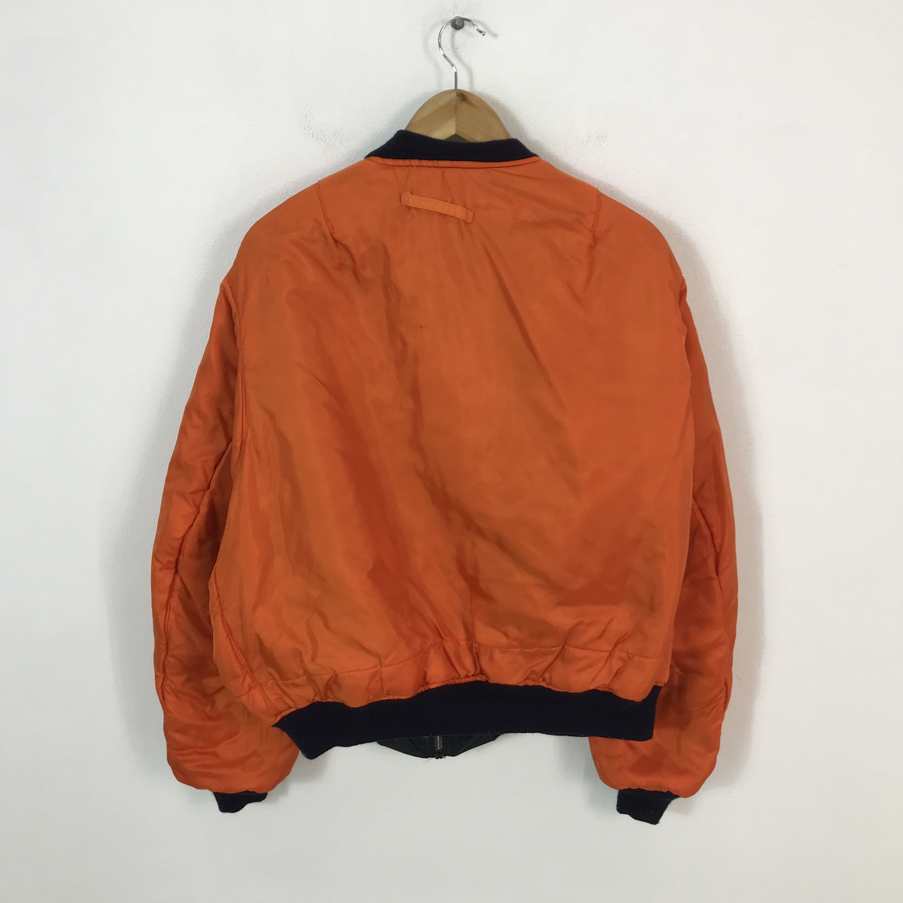 Vintage Vtg flyer's man intermediate Ma-1 Bomber jacket Size US L / EU 52-54 / 3 - 4 Thumbnail