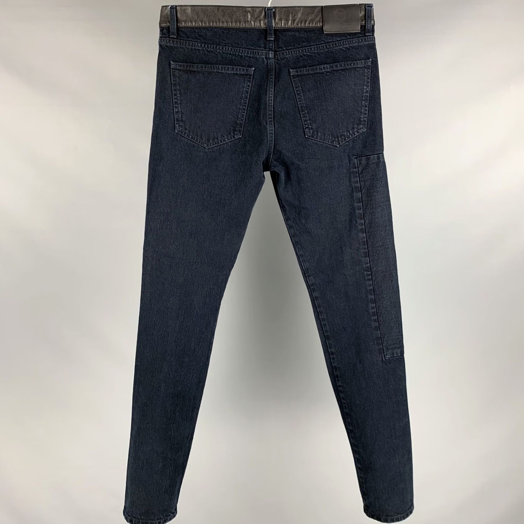McQ Alexander McQueen MCQ by ALEXANDER MCQUEEN Size 32 Navy Distressed Cotton Jeans Men Size US 32 / EU 48 - 3 Thumbnail