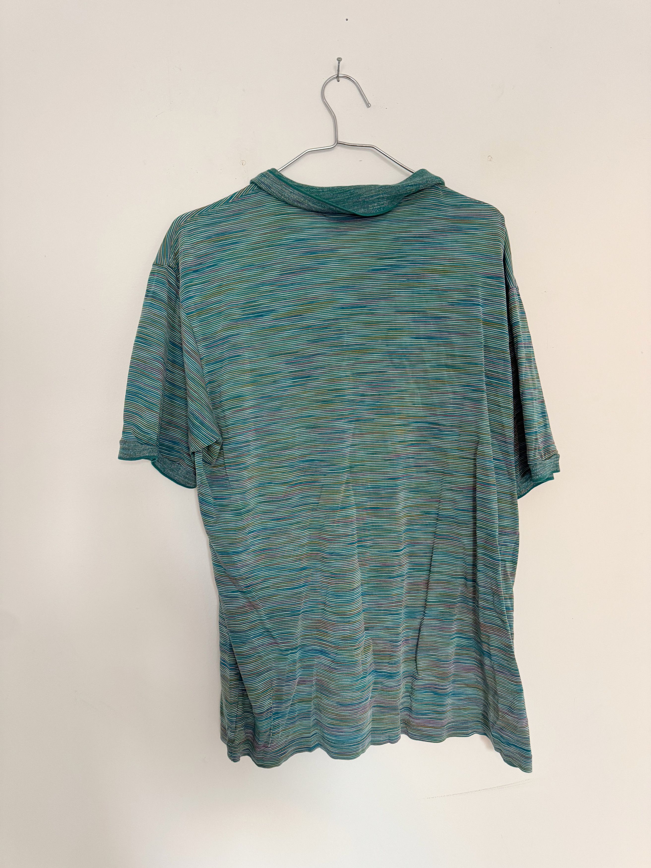Missoni Vintage Missoni Sport Polo Size US L / EU 52-54 / 3 - 2 Thumbnail