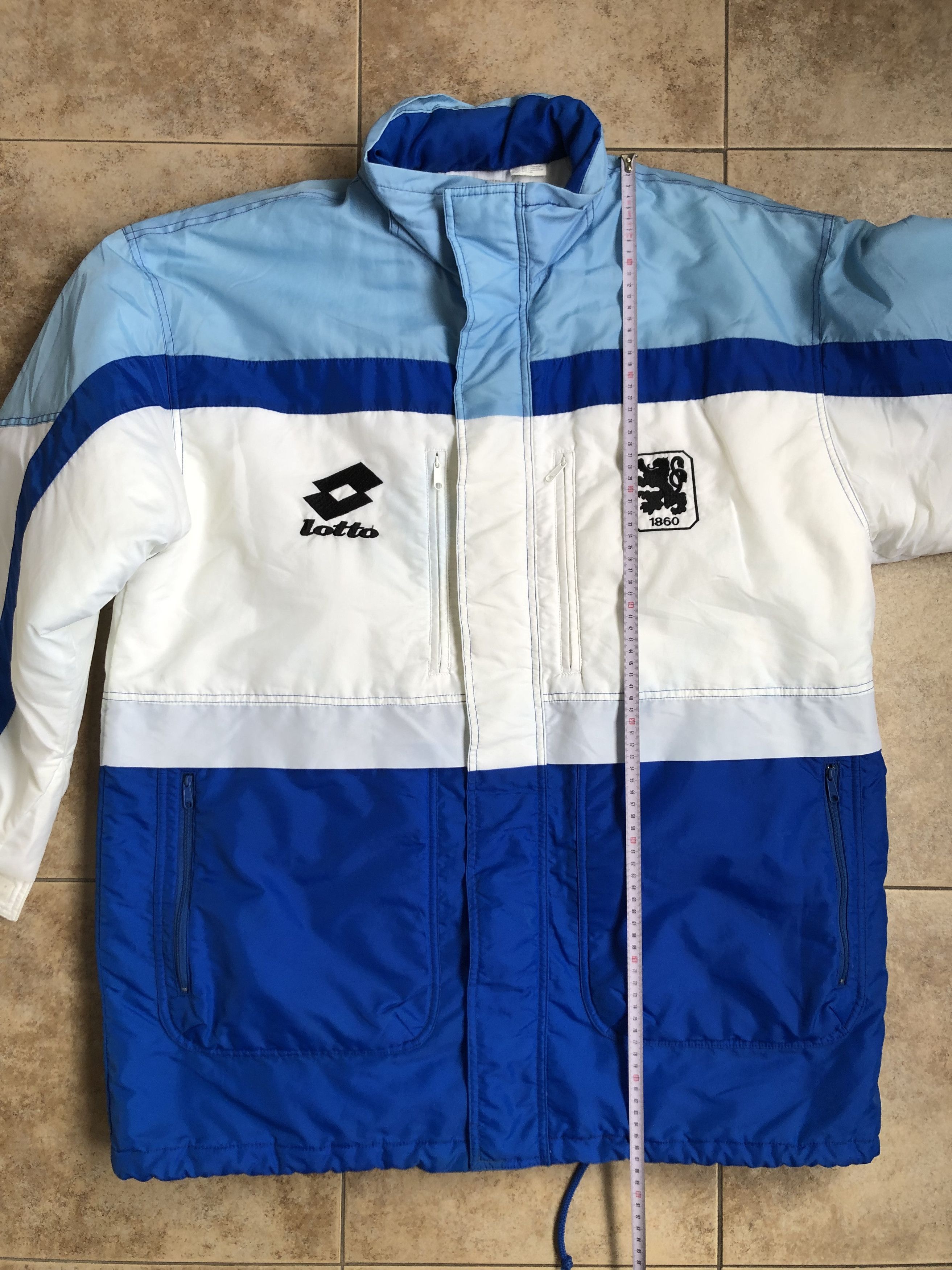 Vintage TSV 1860 München Munich Lotto Padded Jacket 90's Size US XL / EU 56 / 4 - 17 Thumbnail