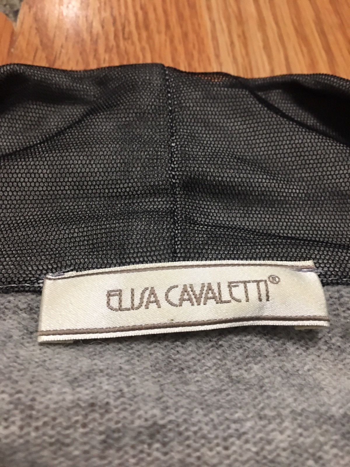 Elisa Cavaletti Elisa Cavaletti Deisgner Grey Long Tunic Blouse Size L Size L / US 10 / IT 46 - 9 Thumbnail