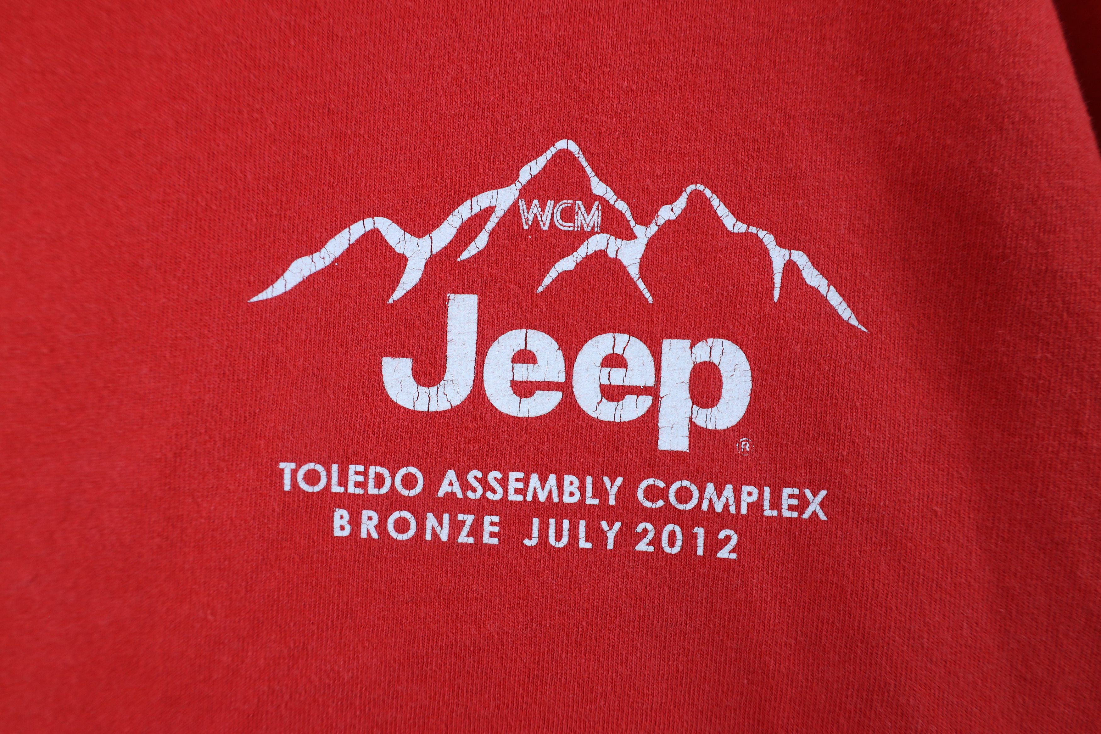 Vintage Vintage Y2K Jeep Motor Co Toledo Assembly Complex T-Shirt US Size US XL / EU 56 / 4 - 4 Thumbnail