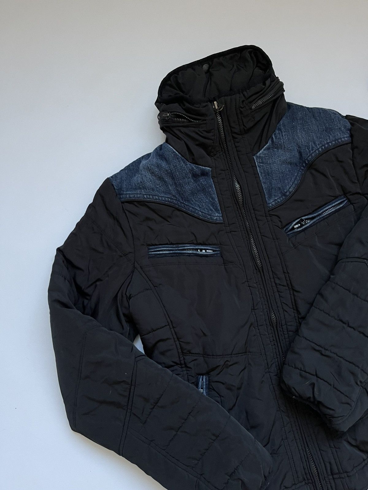 Diesel × Vintage Vintage Diesel Puffer Jacket 90’s Size US M / EU 48-50 / 2 - 2 Thumbnail