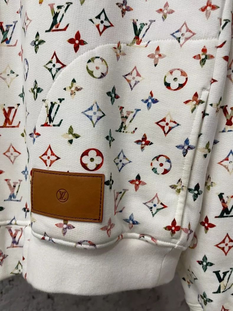 Louis Vuitton Louis Vuitton Patterned Zip Hoodie Jacket -2505 Size US S / EU 44-46 / 1 - 5 Thumbnail
