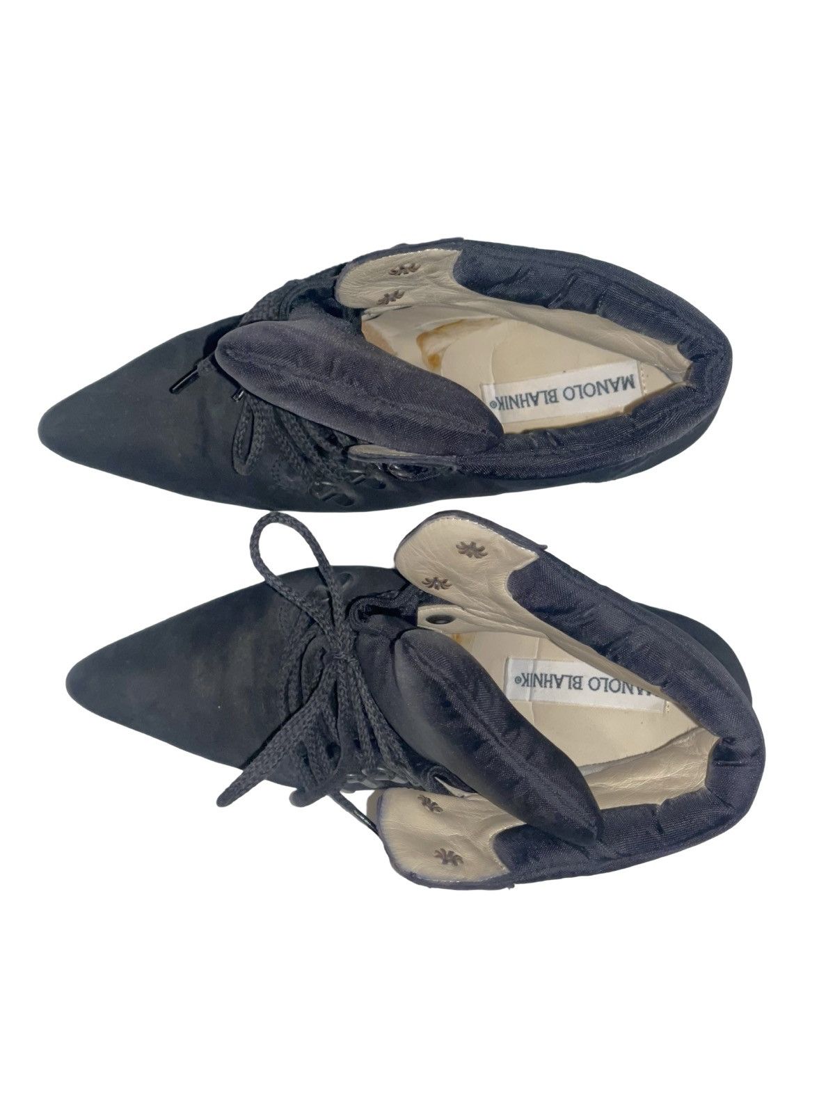 Manolo Blahnik × Timberland MANOLO BLAHNIK X TIMBERLAND BOOT (Black) Size US 8 / IT 38 - 2 Thumbnail