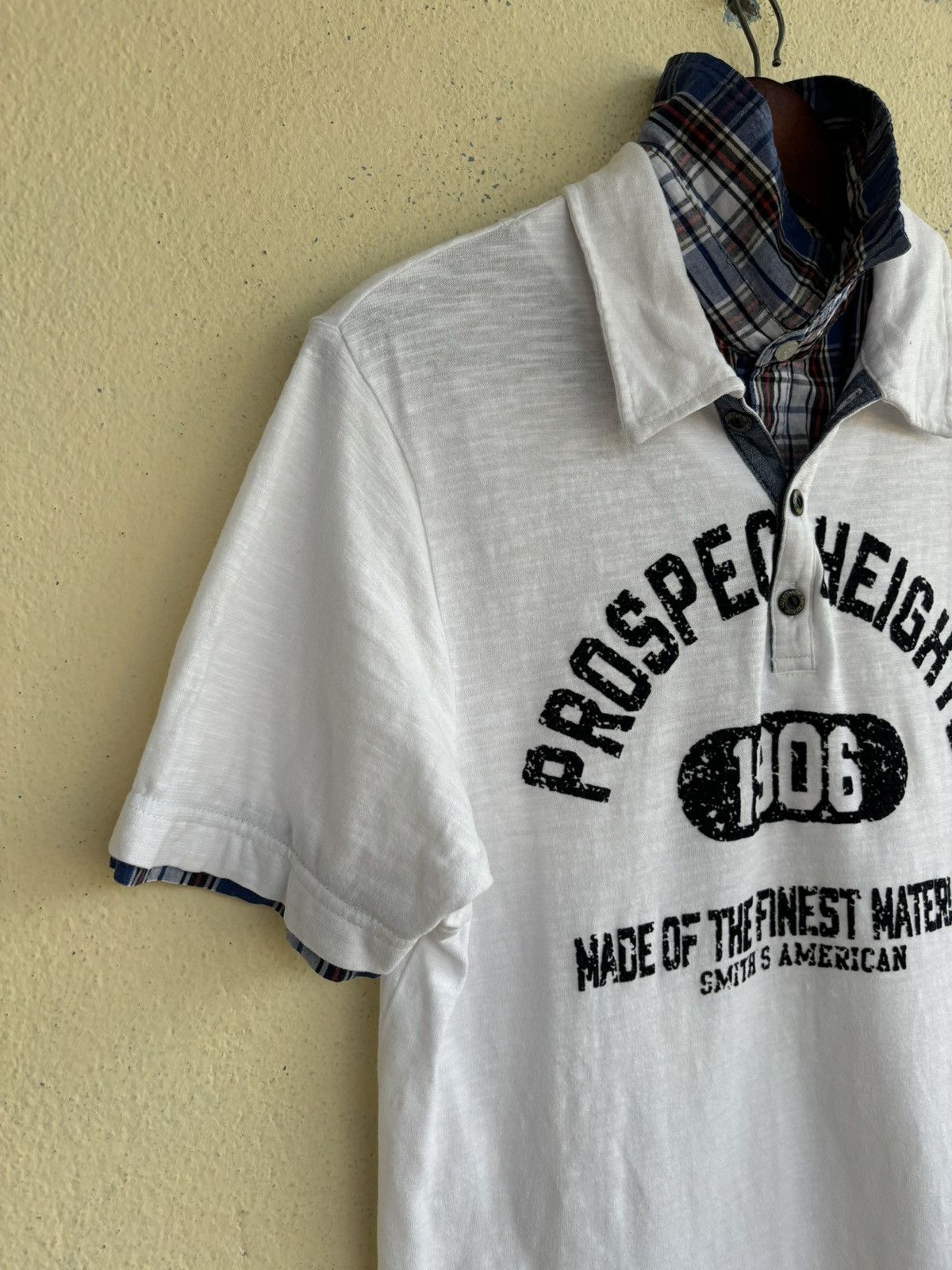 Smith's American Double Collar Tshirt Size US M / EU 48-50 / 2 - 7 Thumbnail