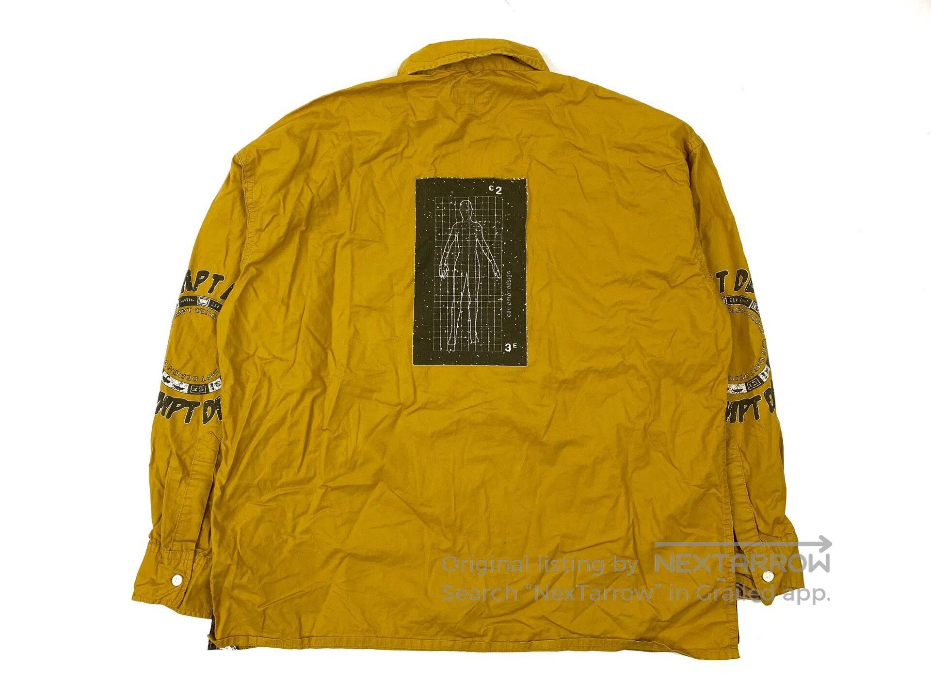 Cav Empt Cav Empt Half-Zip Loose Shirt Size US M / EU 48-50 / 2 - 2 Thumbnail