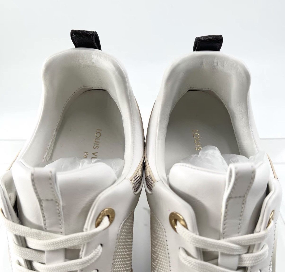 Louis Vuitton Louis Vuitton Casual Damier Low Top Cowhide Flat Shoes K12 Size US 5.5 / IT 35.5 - 6 Thumbnail