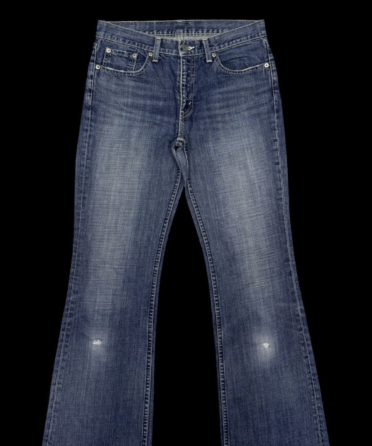 If Six Was Nine 💥Flare Levis 90s Strauss Co Bootcut Denim Jeans Flared Size US 31 - 5 Thumbnail