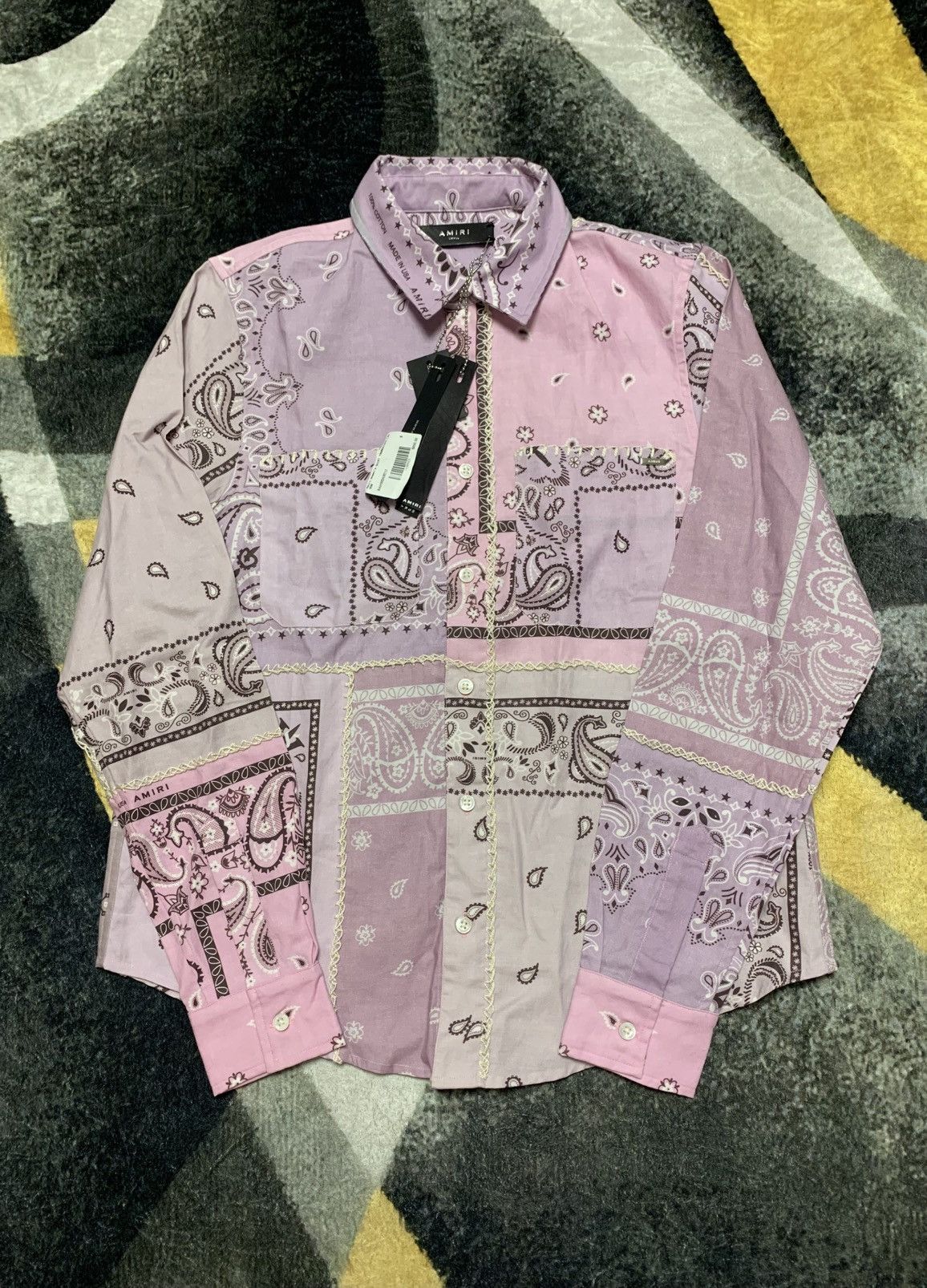 Amiri Amiri Bandana Shirt Brand New Size ONE SIZE - 1 Thumbnail
