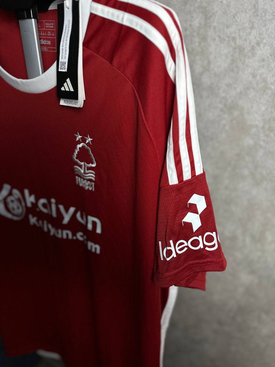 Adidas Adidas 2023-24 Nottingham Forest Home Shirt Soccer Jersey Size US XXL / EU 58 / 5 - 5 Thumbnail
