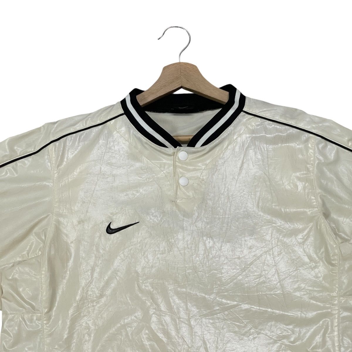Nike Vtg Nike 90s Big Swoosh Pullover Windbreaker Track Jacket Size US M / EU 48-50 / 2 - 16 Thumbnail