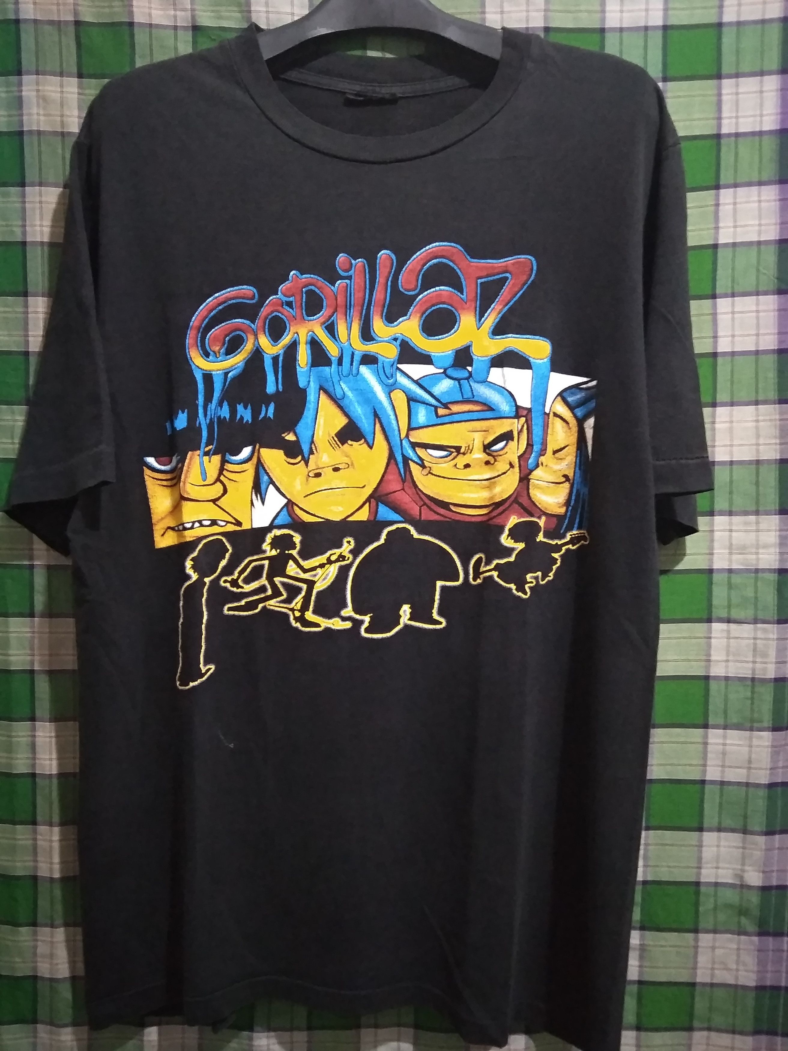 Band Tees × Vintage Vintage Gorillaz double sided single stitch rap hip hop Size US L / EU 52-54 / 3 - 1 Thumbnail