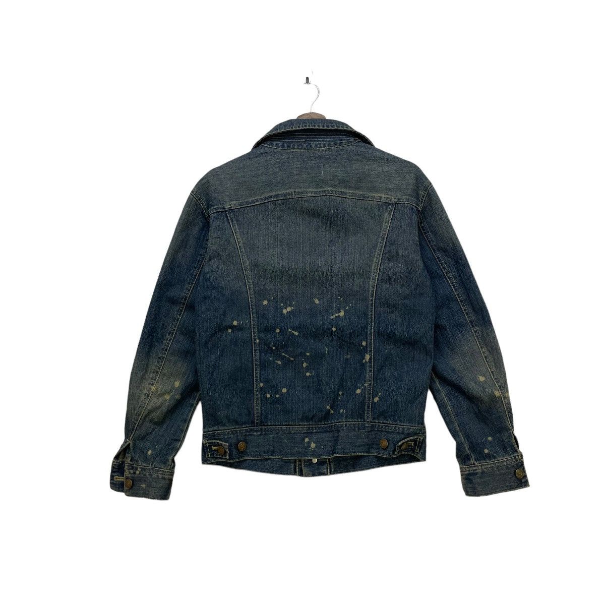 Japanese Brand Japanese Brand Ungrid Splashes Painted Denim Trucker Size M / US 6-8 / IT 42-44 - 2 Thumbnail