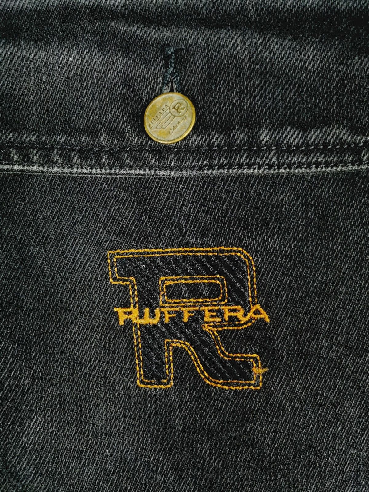 Ruff Ryders Vintage Ruffera Baggy Distressed Jeans , Style JNCO Size US 34 / EU 50 - 6 Thumbnail