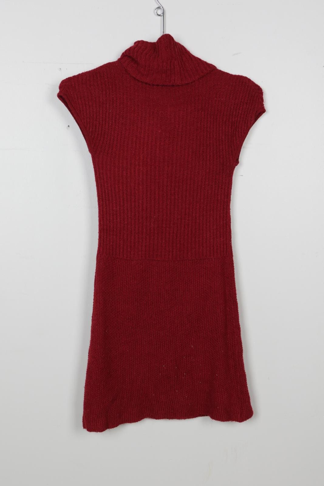 Vintage 00's Thyme Ribbed Midi Dress Size XS / US 0-2 / IT 36-38 - 2 Thumbnail