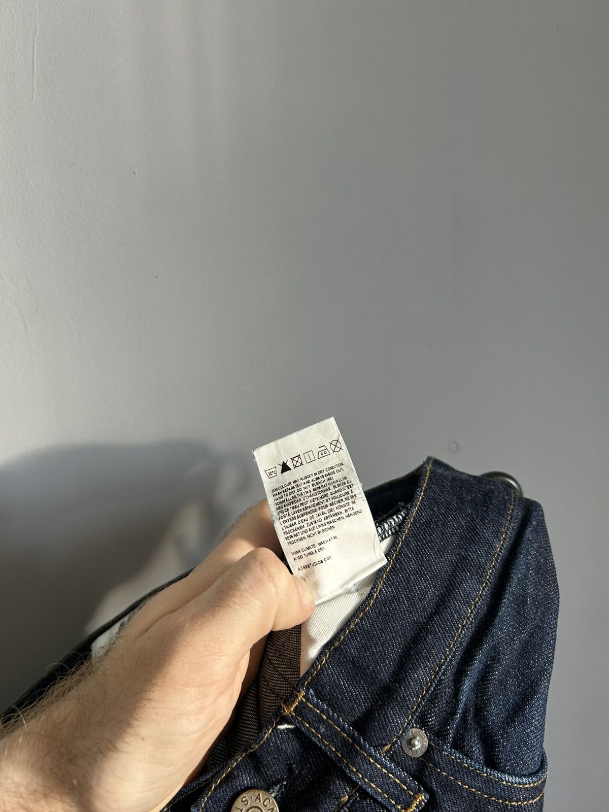 Acne Studios × Vintage Acne Studios Jeans Mens Black Slim Size 31/32 Size US 31 - 10 Thumbnail