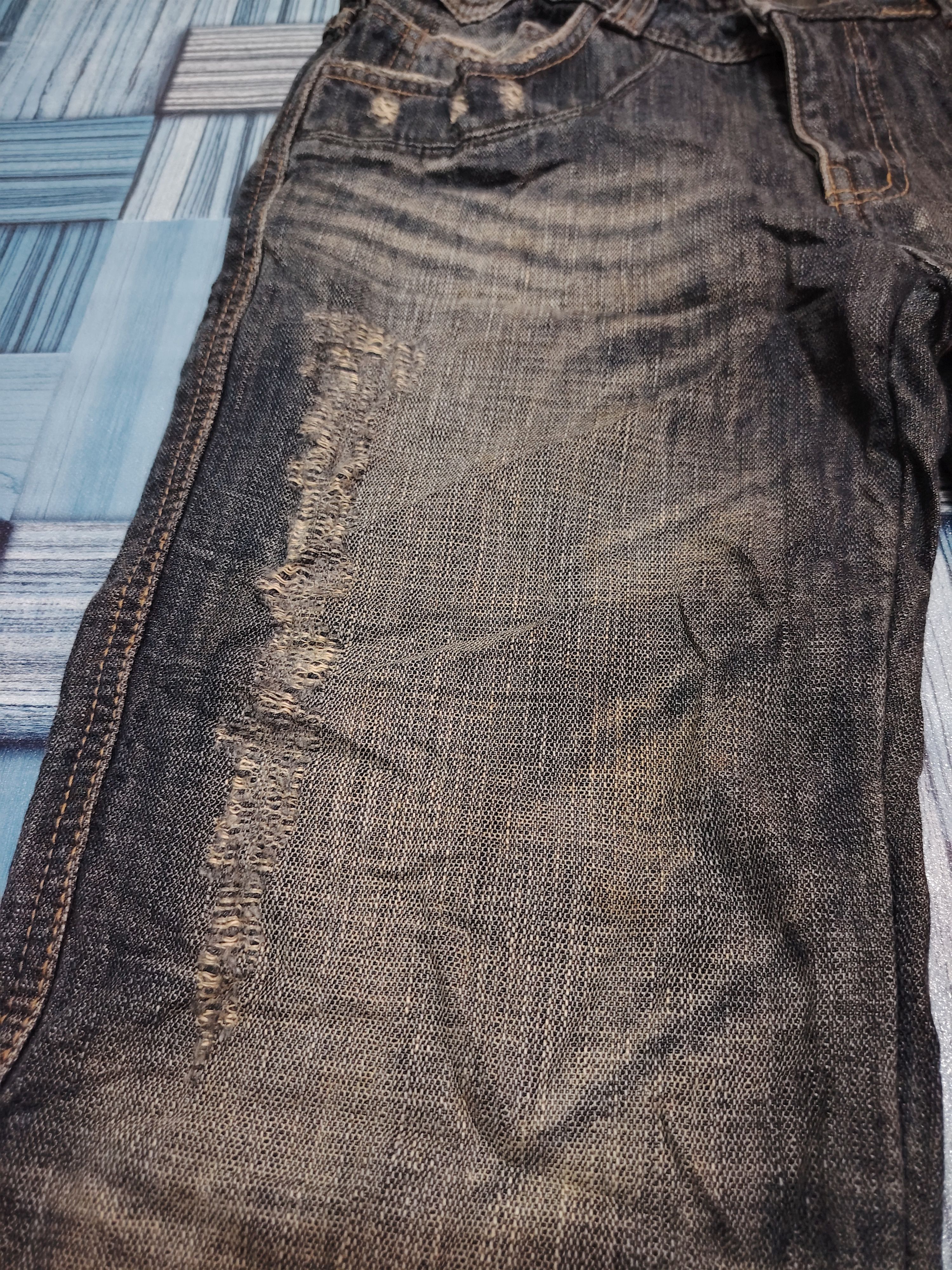 If Six Was Nine Japan I2N Bootcut Jeans Distressed Double Layer Flared Jeans Size US 30 / EU 46 - 8 Thumbnail