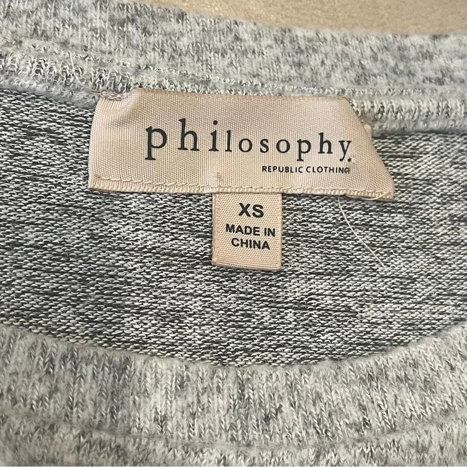 The Unbranded Brand Philosophy Republic Clothing Boho bell sleeve sweater, sz XS Size 25" / US 0 / IT 36 - 3 Thumbnail