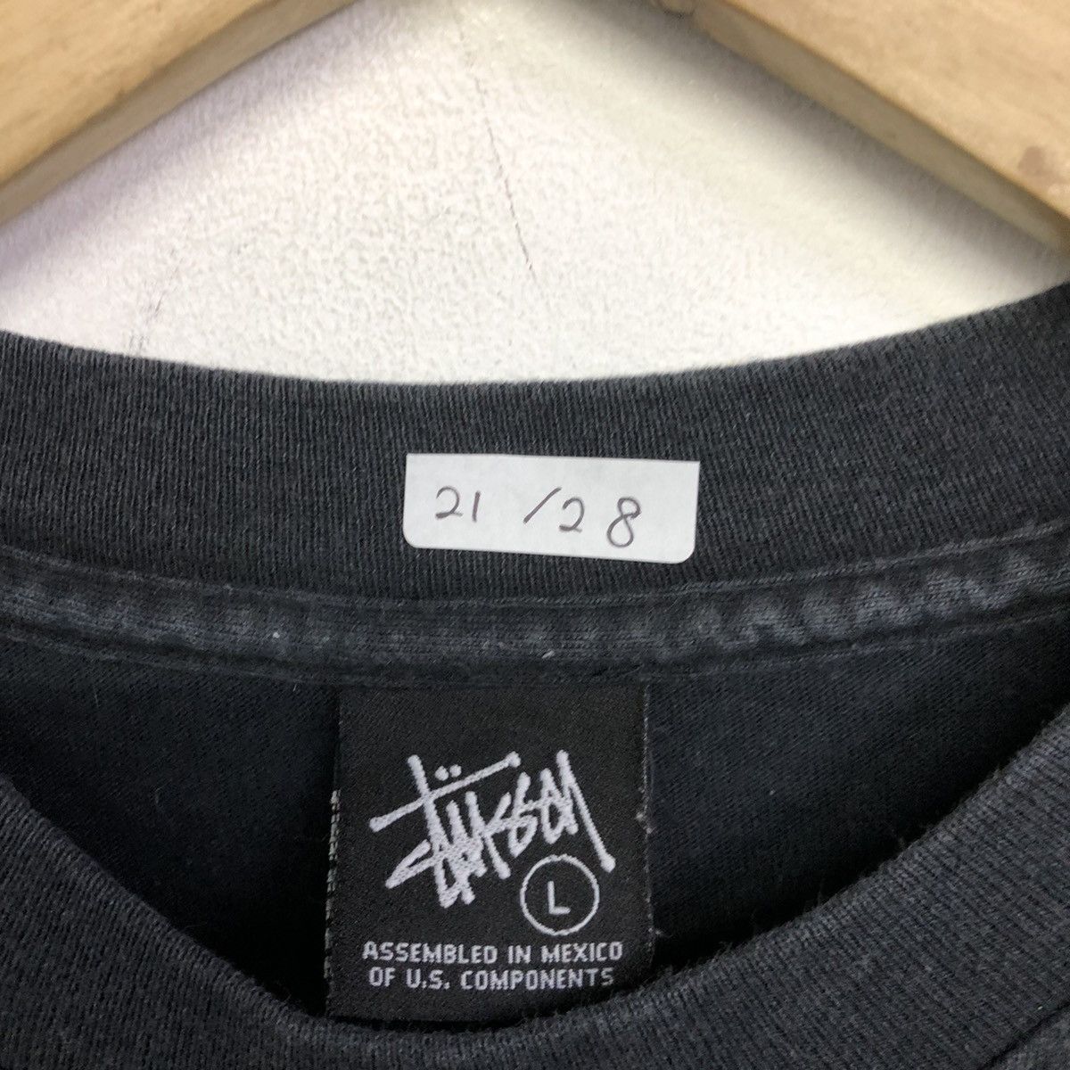 Stussy × Vintage Vintage Stussy Rasta Lion Tokyo Graphic Tshirt Size US L / EU 52-54 / 3 - 9 Thumbnail