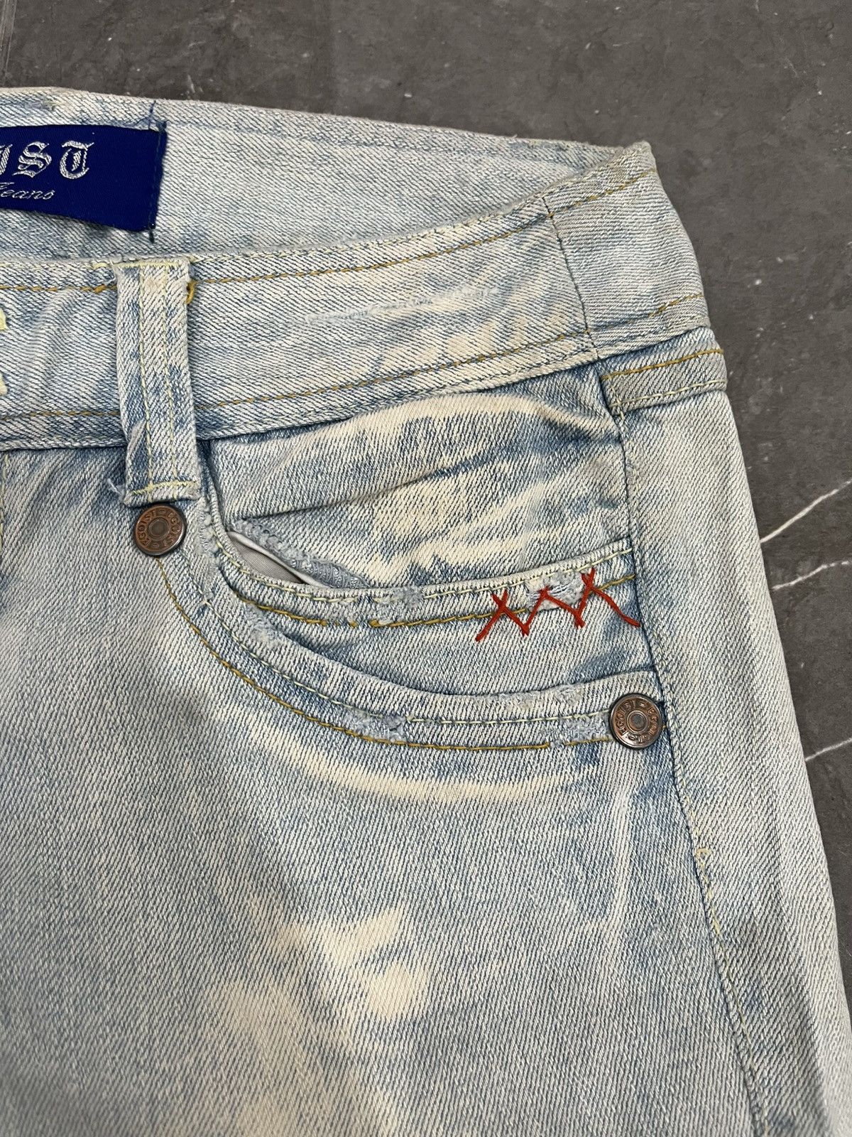 Japanese Brand Egoist flared jeans Size 30" / US 8 / IT 44 - 9 Thumbnail