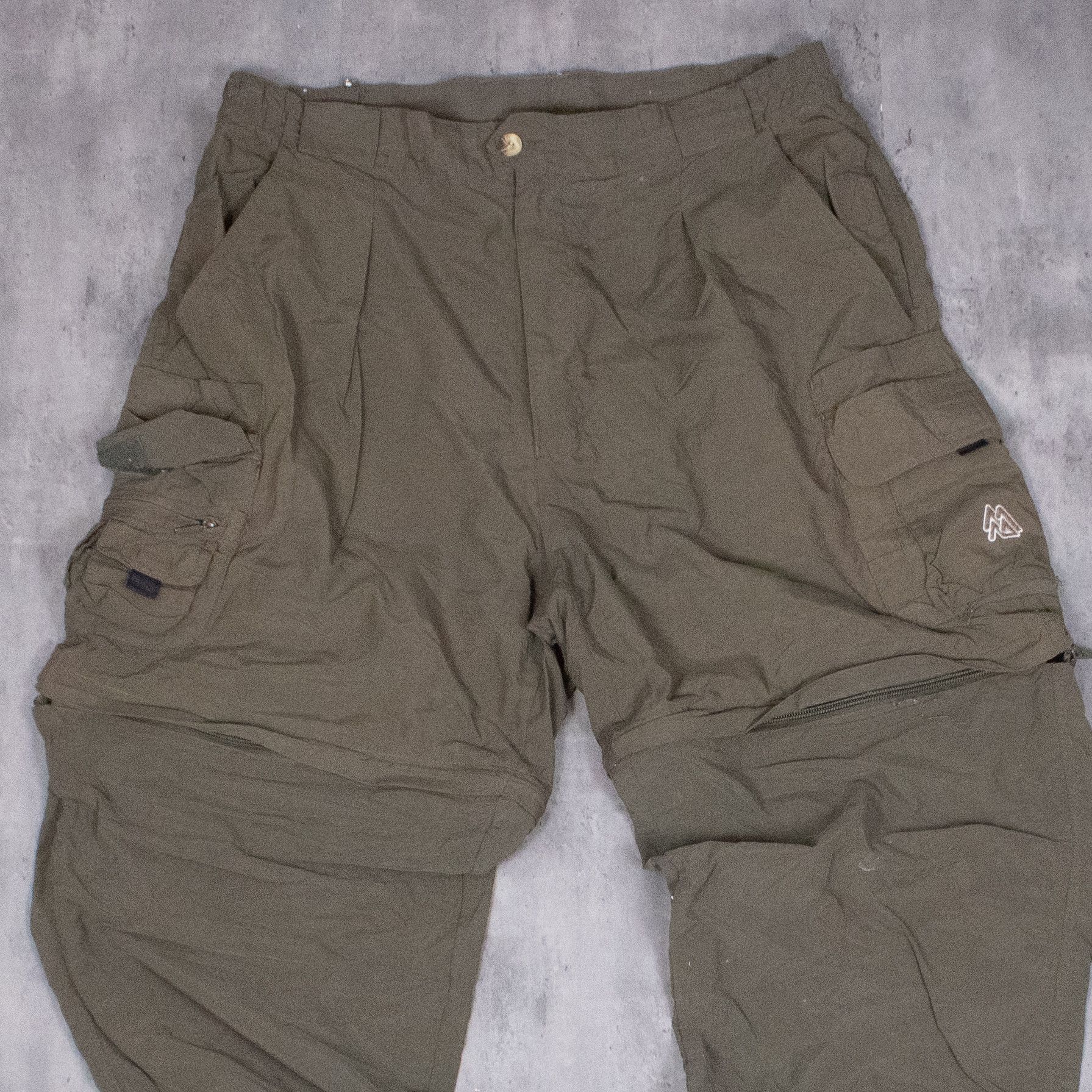 Vintage Y2K 2000's Misty Mountain 9 Pocket Convertible Cargo Pants Size US 34 / EU 50 - 12 Thumbnail