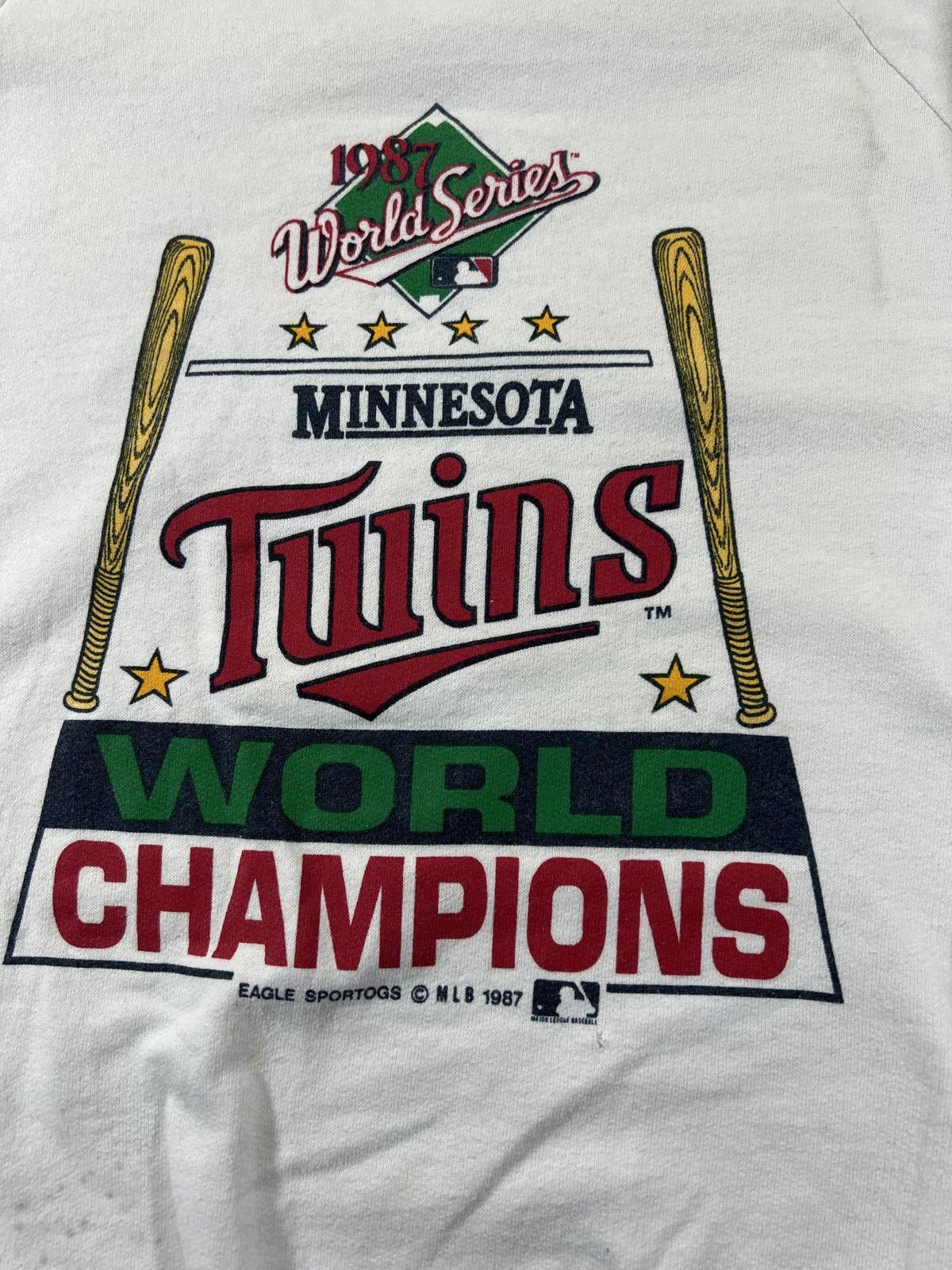 Other 1987 Minnesota Twins World Series Champions Sweatshirt Size US M / EU 48-50 / 2 - 2 Thumbnail