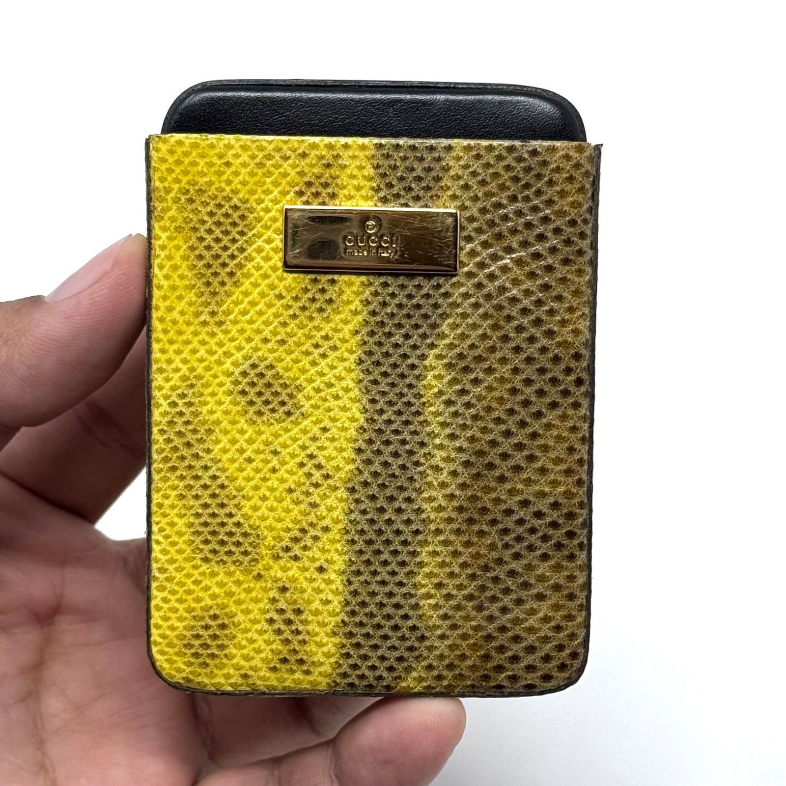 Gucci Gucci Yellow Cardholder Wallet Size ONE SIZE - 3 Thumbnail