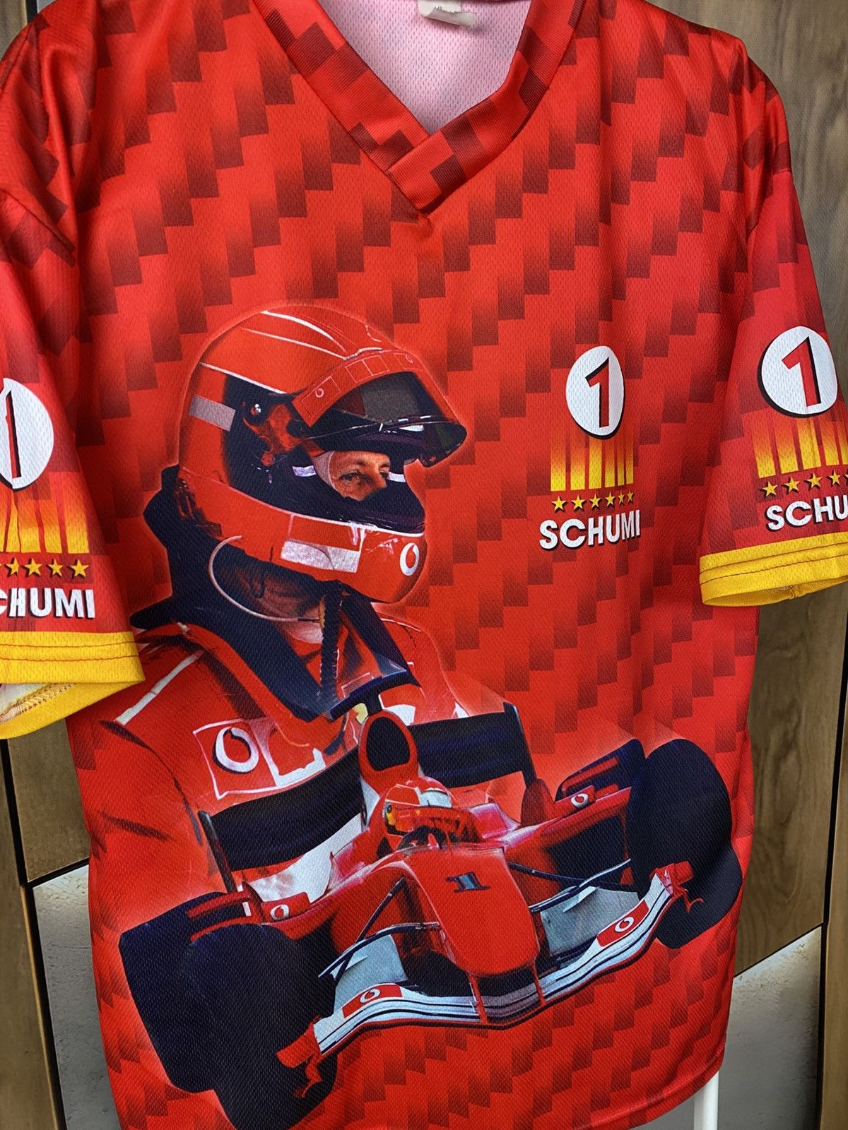 Formula 1 🏎️Vintage 00s T-Shirt Michael Schumacher Ferrari Formula 1 🏎️ Size US XL / EU 56 / 4 - 3 Thumbnail