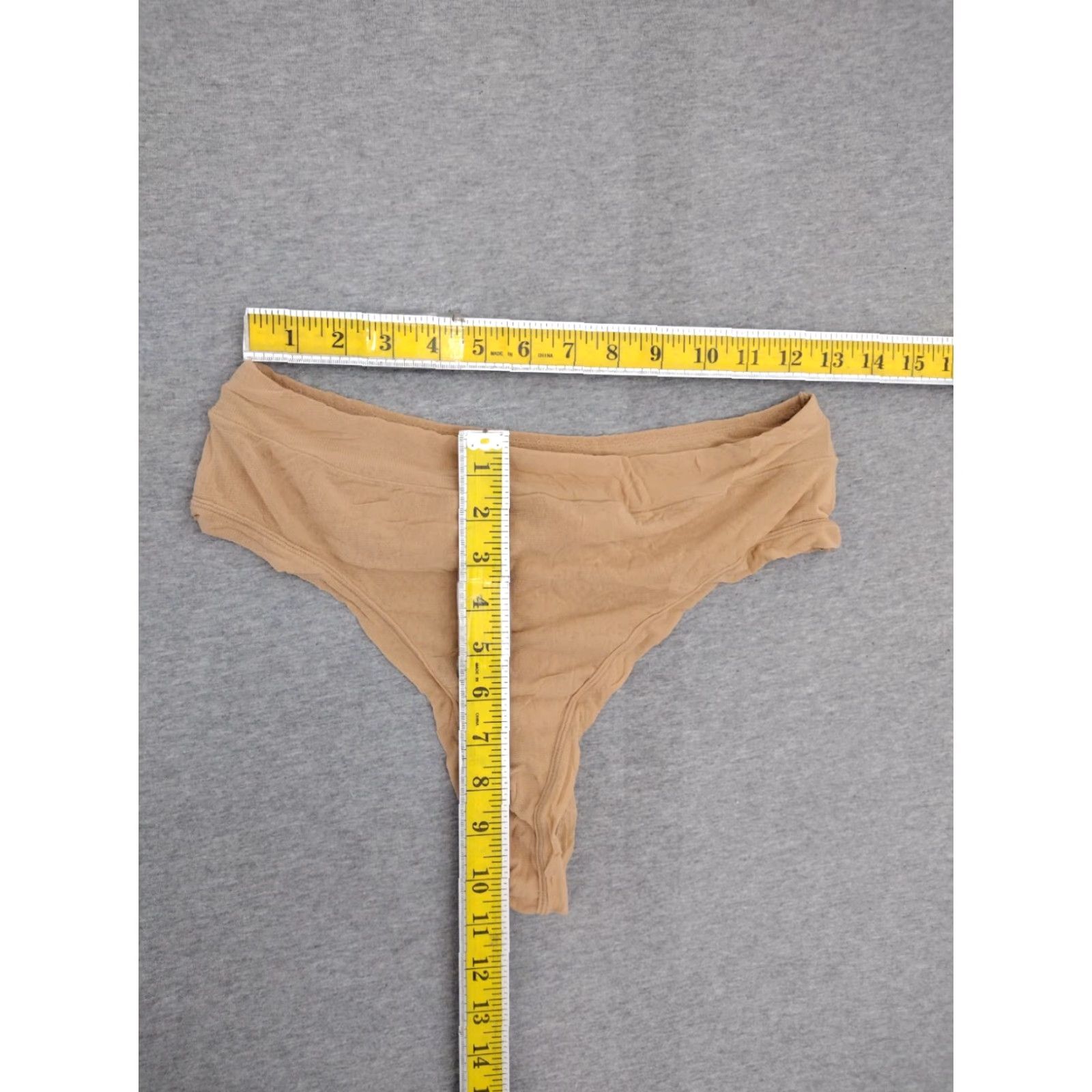 SKIMS **SKIMS Women's Ochre Soft Comfortable Plus Size Panties Thong** User: SKIMS Women's Ochre Soft Comfortable Plus Size Panties Thong Size 4X Size 40" / US 18 - 4 Thumbnail