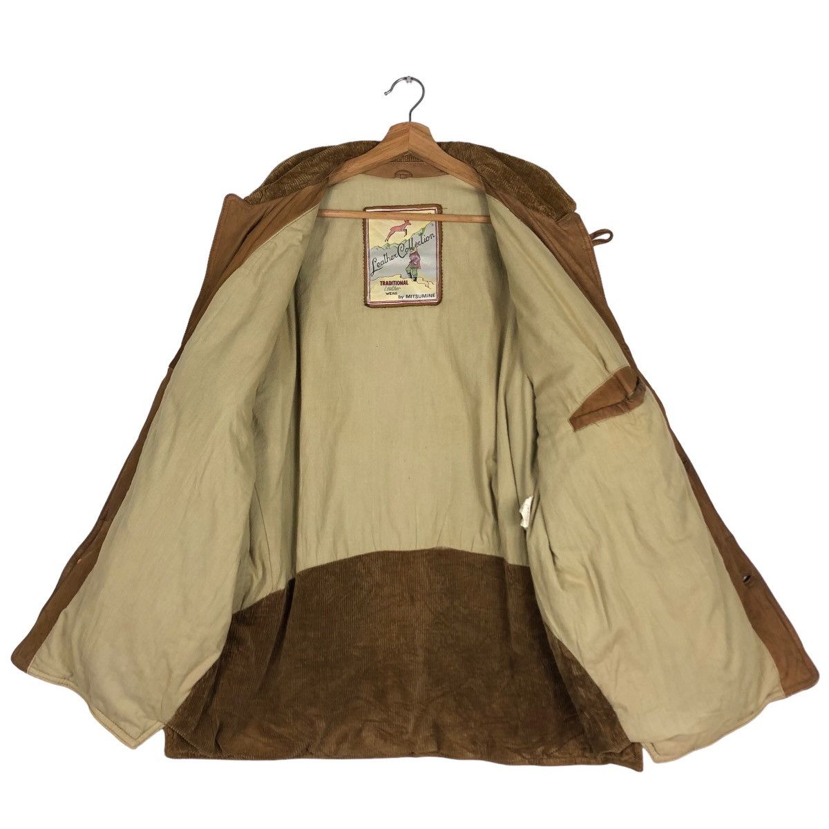 Japanese Brand 🔥Vintage Genuine Leather Jacket Mitsumine Issey Miyake Size US M / EU 48-50 / 2 - 11 Thumbnail