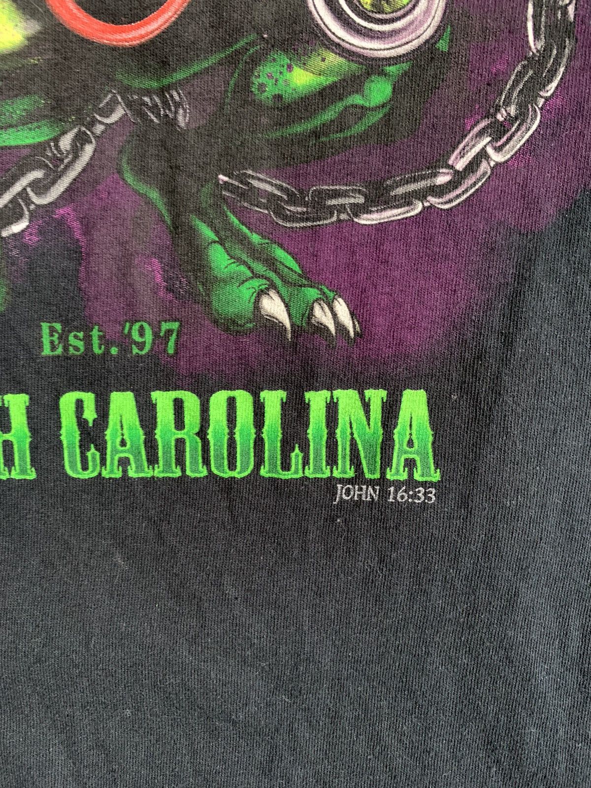Band Tees × Vintage Lizard Lick North Carolina 16:33 T shirt Size US M / EU 48-50 / 2 - 3 Thumbnail