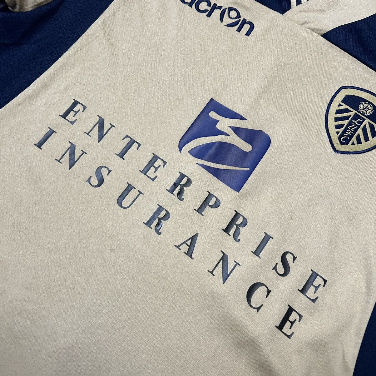 Macron Vintage Macron FC Leedc United 2000s home soccer jersey Size US L / EU 52-54 / 3 - 4 Thumbnail