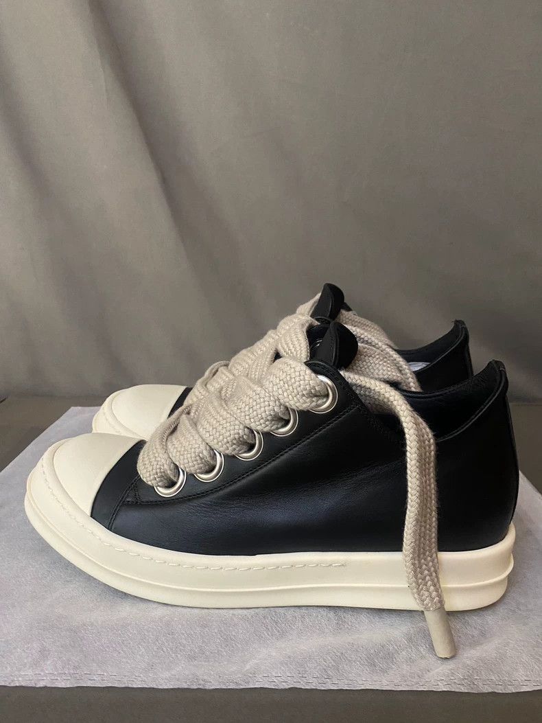 Rick Owens Rick Owens Low-top Sneakers with Thick Laces Size US 7.5 / EU 40-41 - 1 Thumbnail