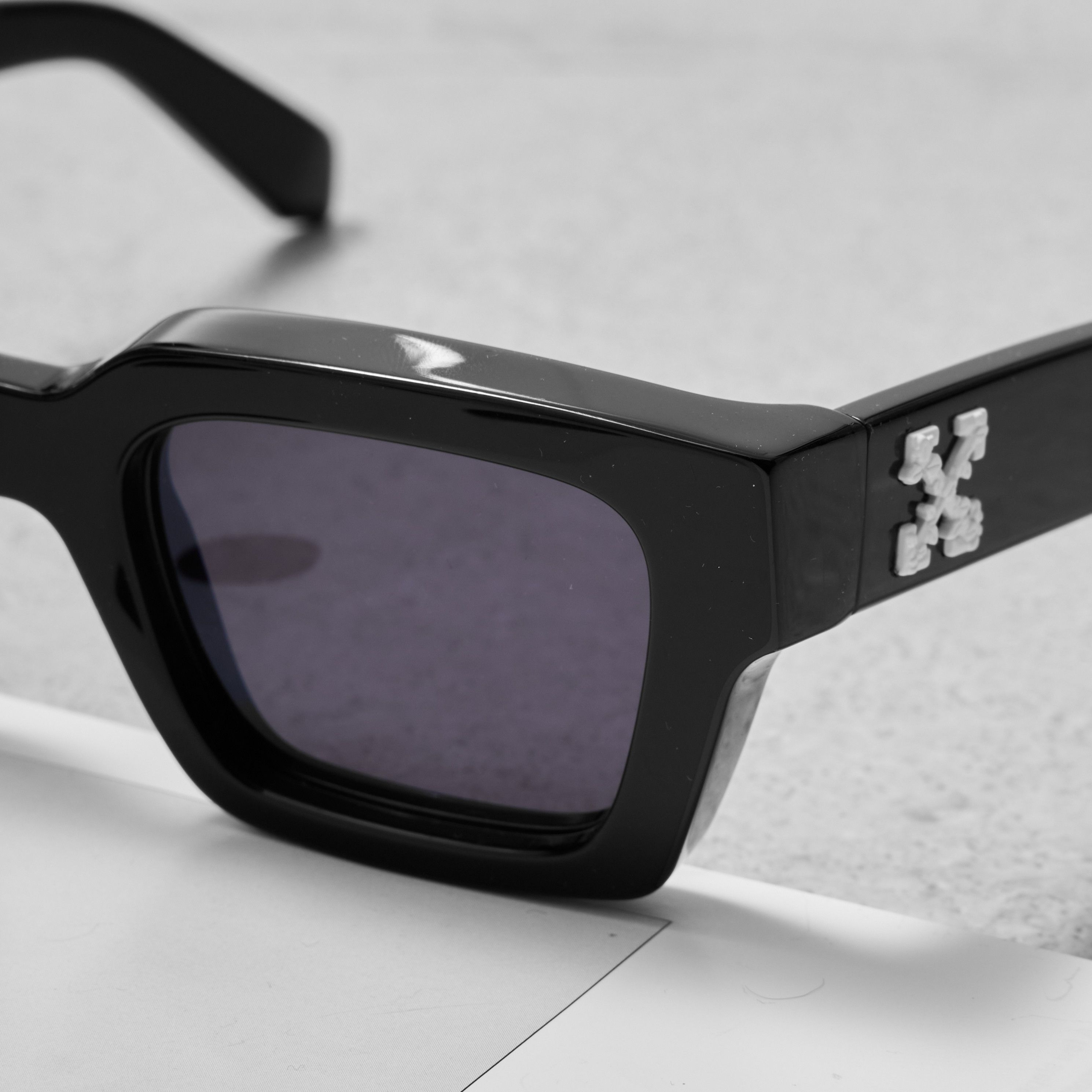 Off-White OFF WHITE Virgil Square Frame Sunglasses Size ONE SIZE - 6 Thumbnail